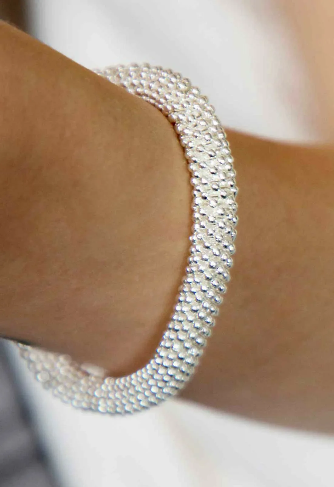 Always Chic Silver Effervescence Bracelet - Image 2