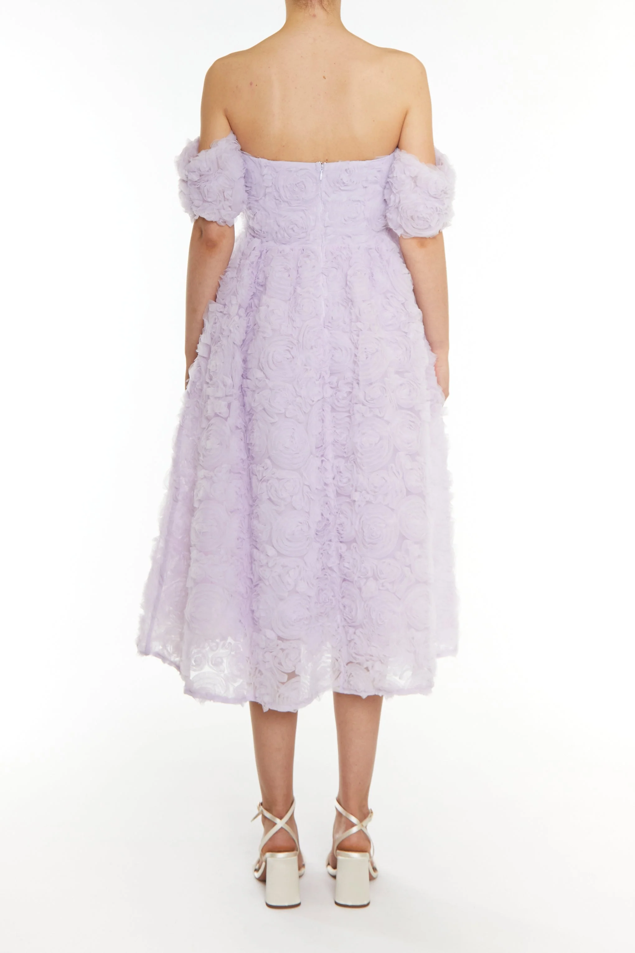 True Decadence Lilac Amelia Lilac Cocktail Dress - Image 2