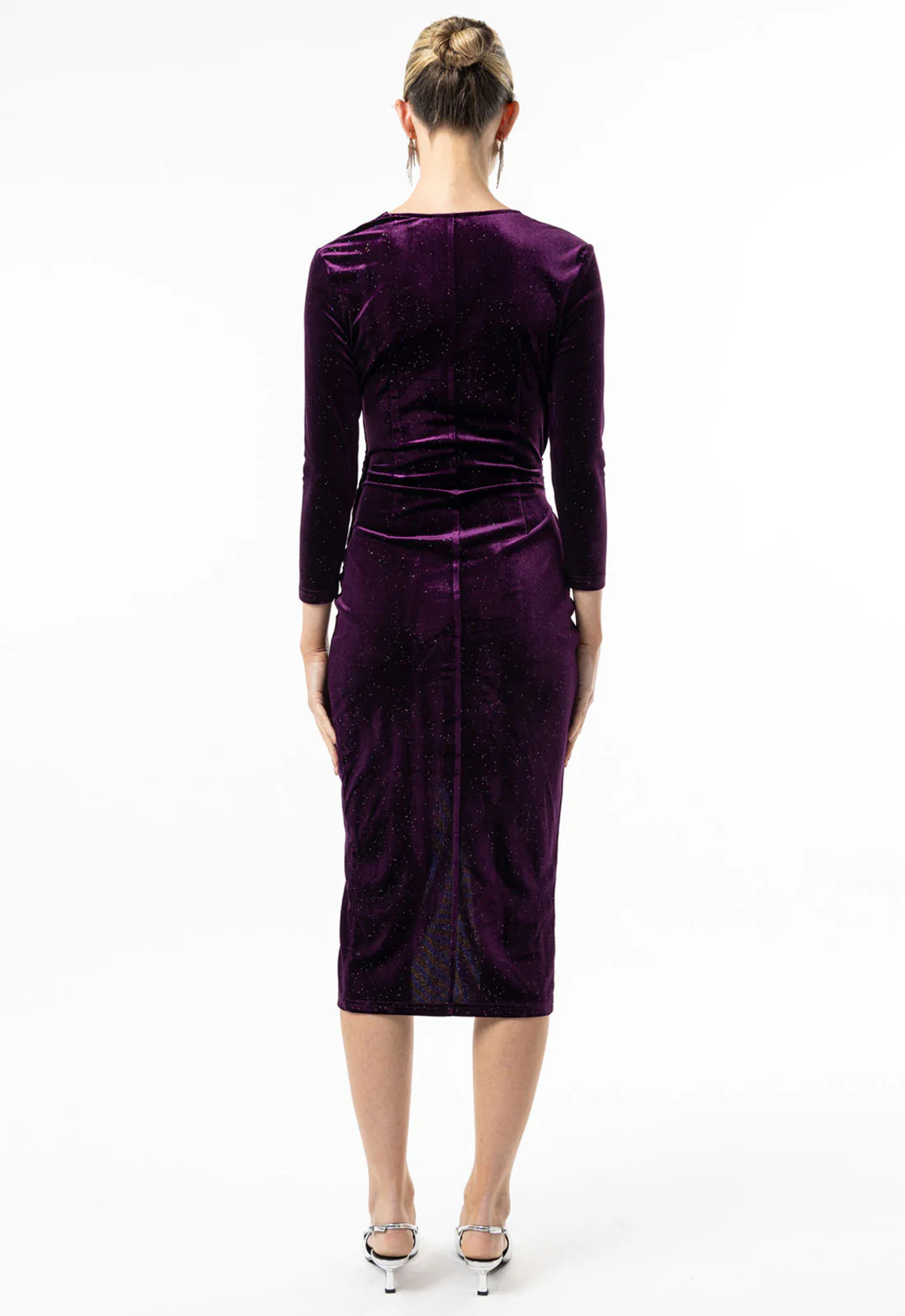 AngelEye Purple Sparkle Party Dress - Image 5