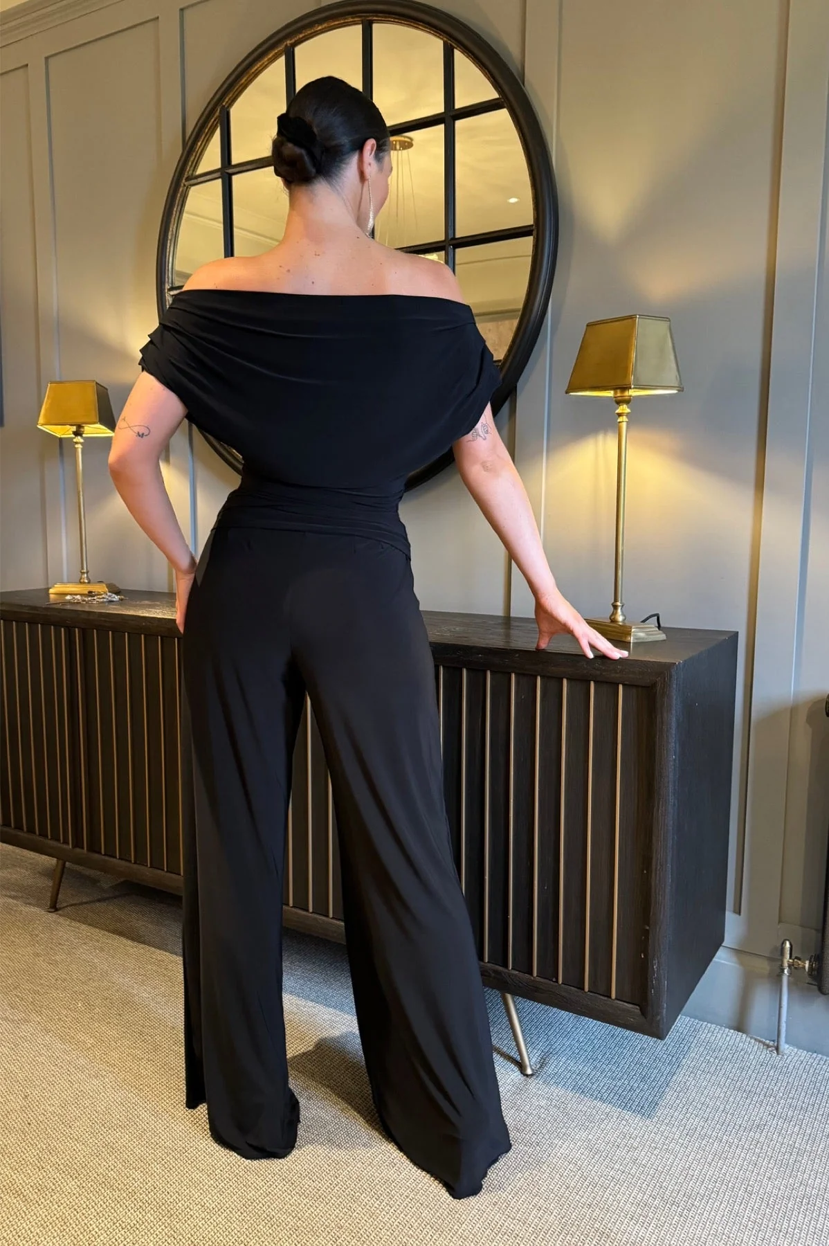 Atom Label Black Carbon Jumpsuit - Image 5