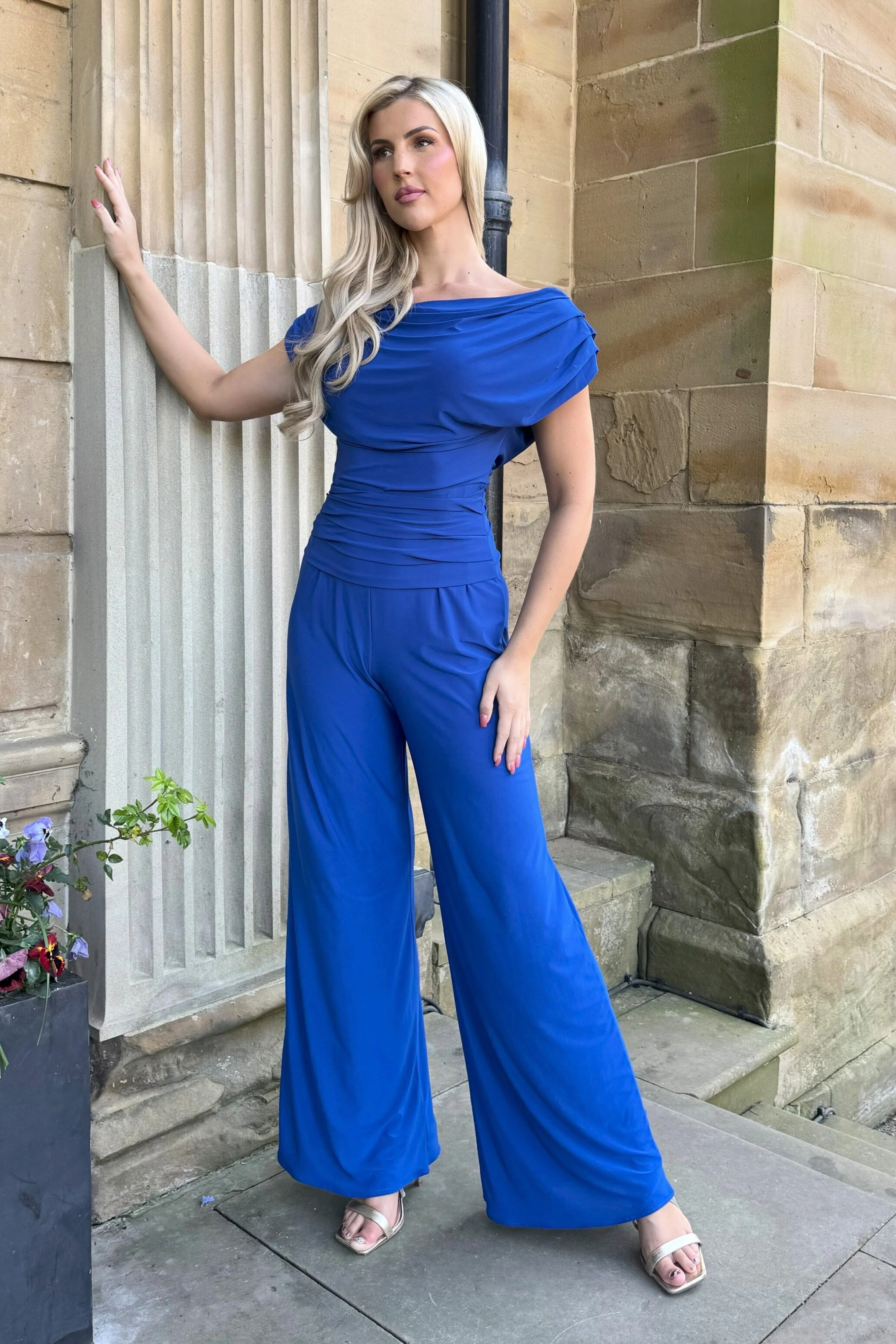 Atom Label Colbalt Blue Carbon Jumpsuit - Image 5