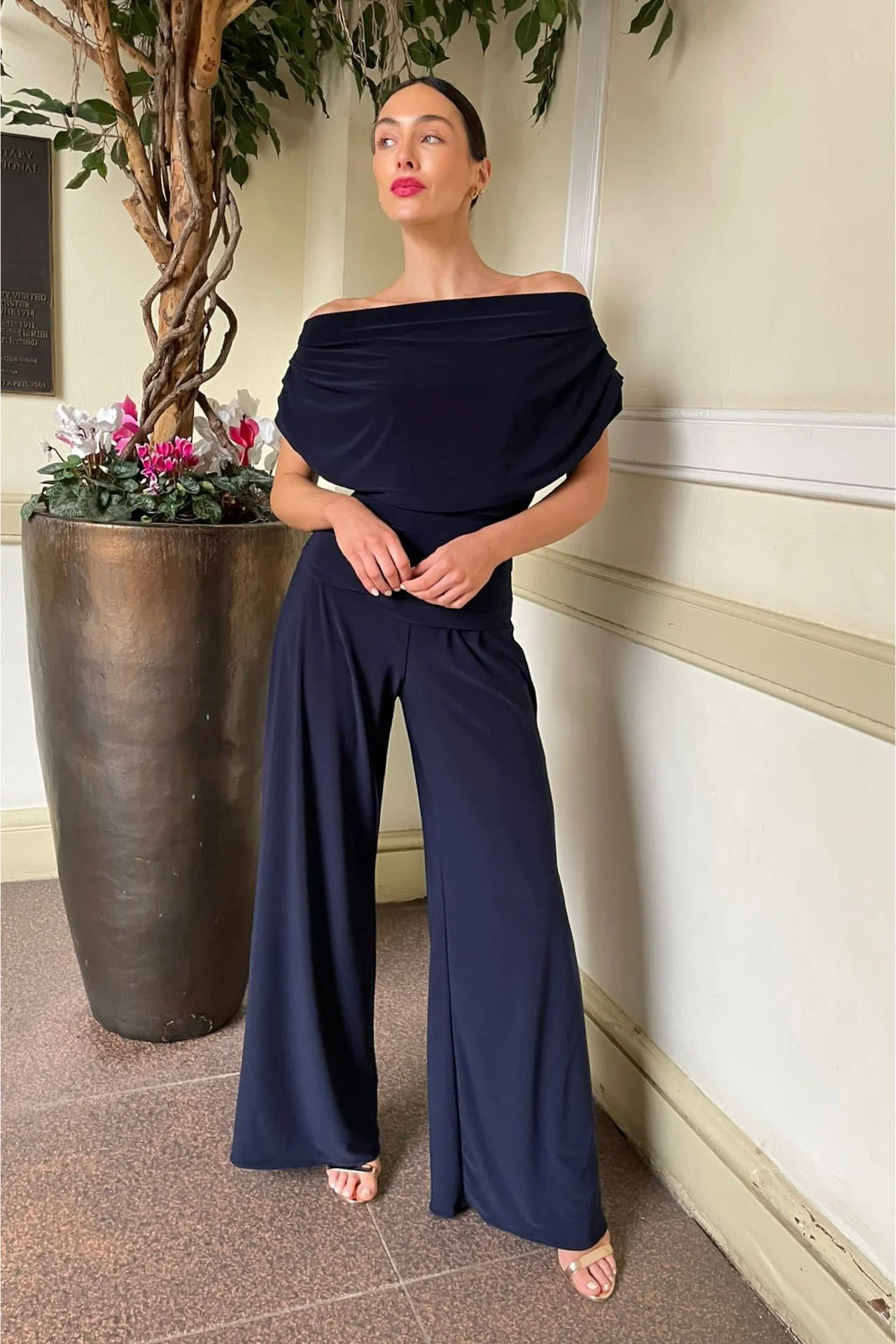 Atom Label Navy Carbon Jumpsuit - Image 3