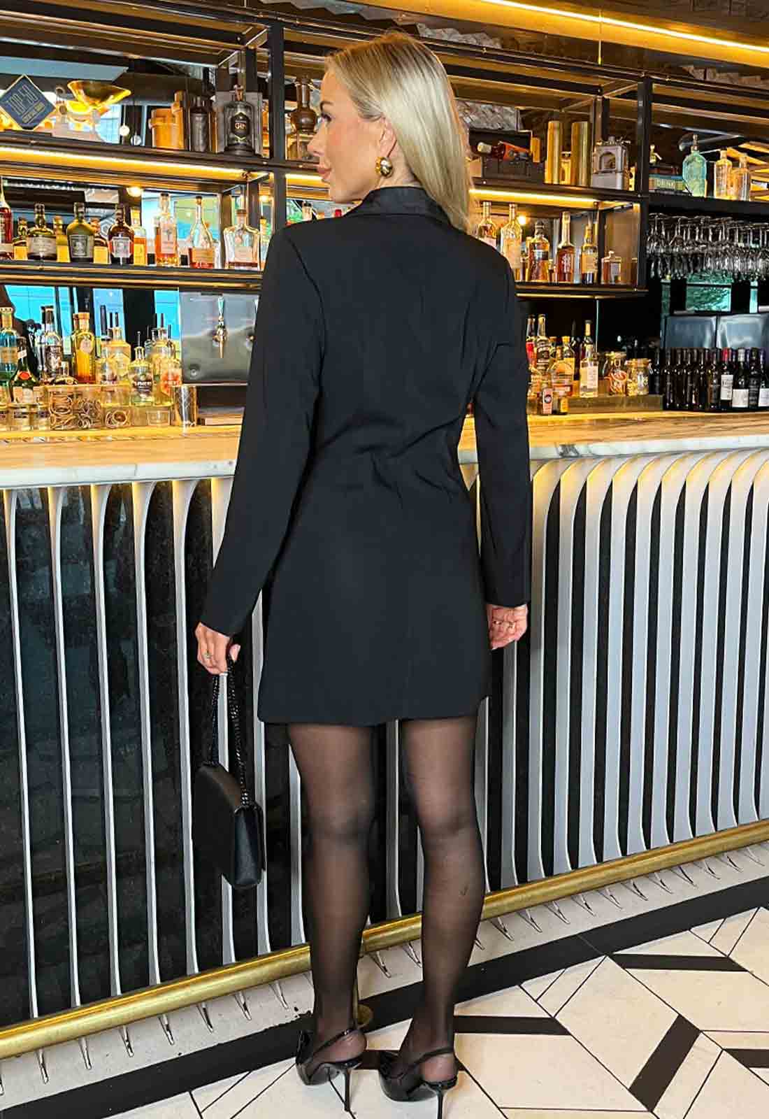 AX Paris Black Blazer Dress - Image 2