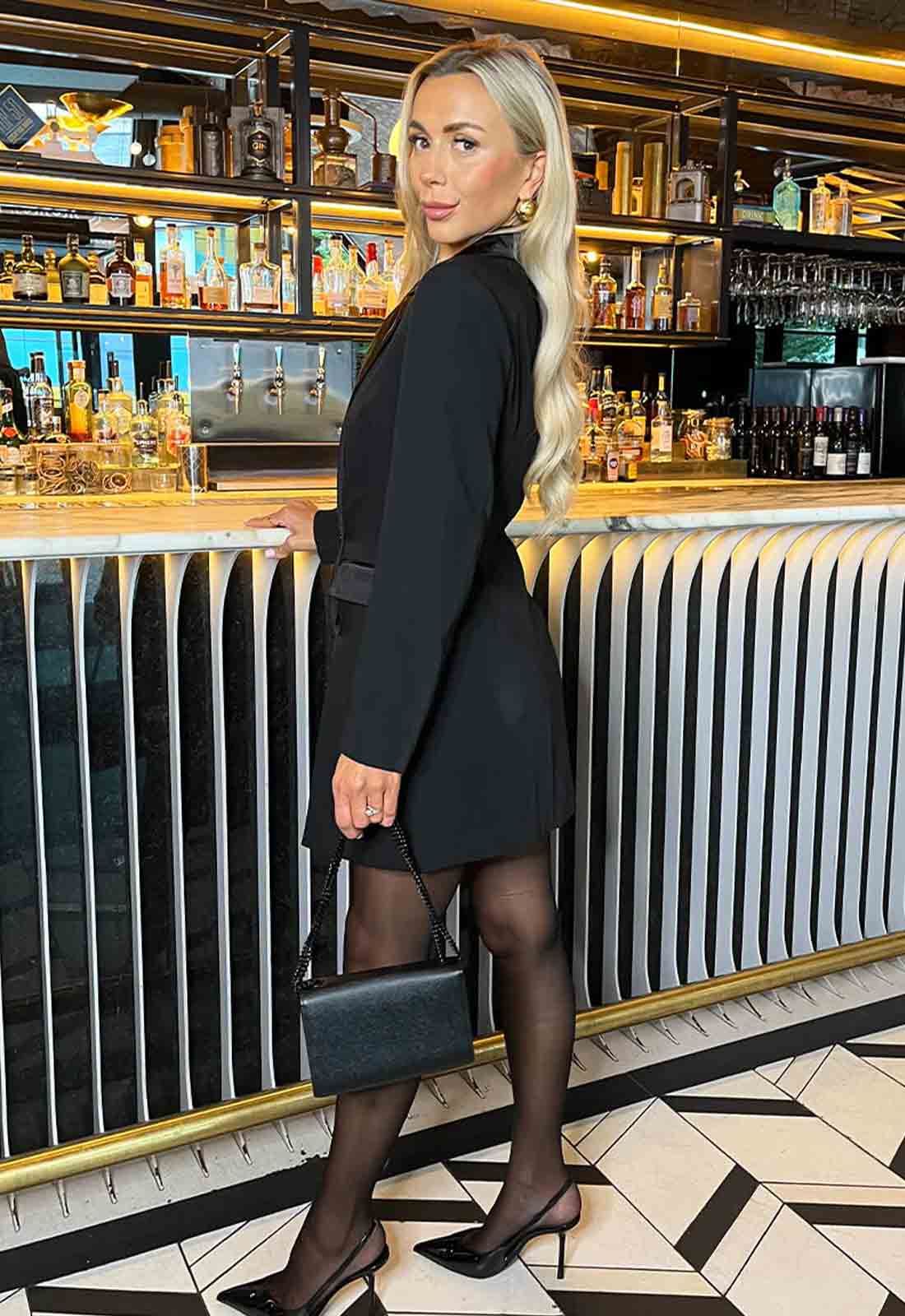AX Paris Black Blazer Dress - Image 3