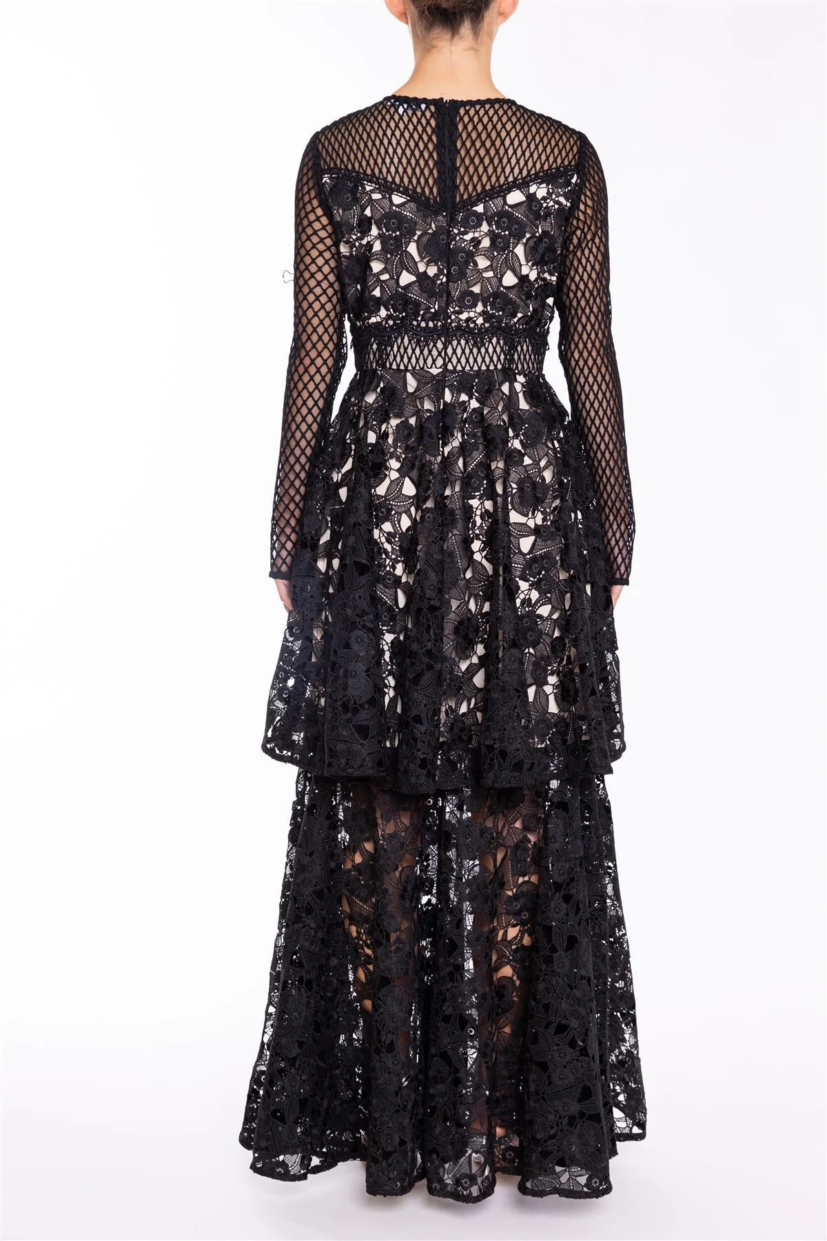 True Decadence Black Elsie Maxi Dress - Image 2