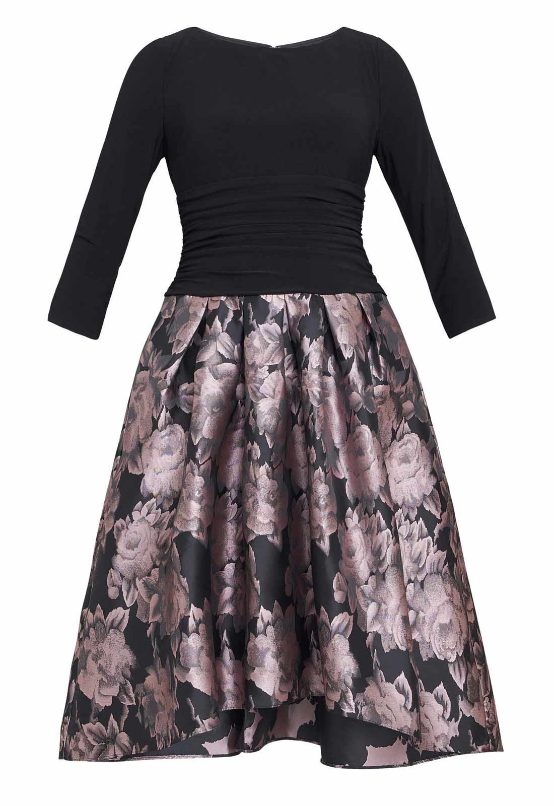 Gina Bacconi Black and Pink Hannah Dress - Image 5