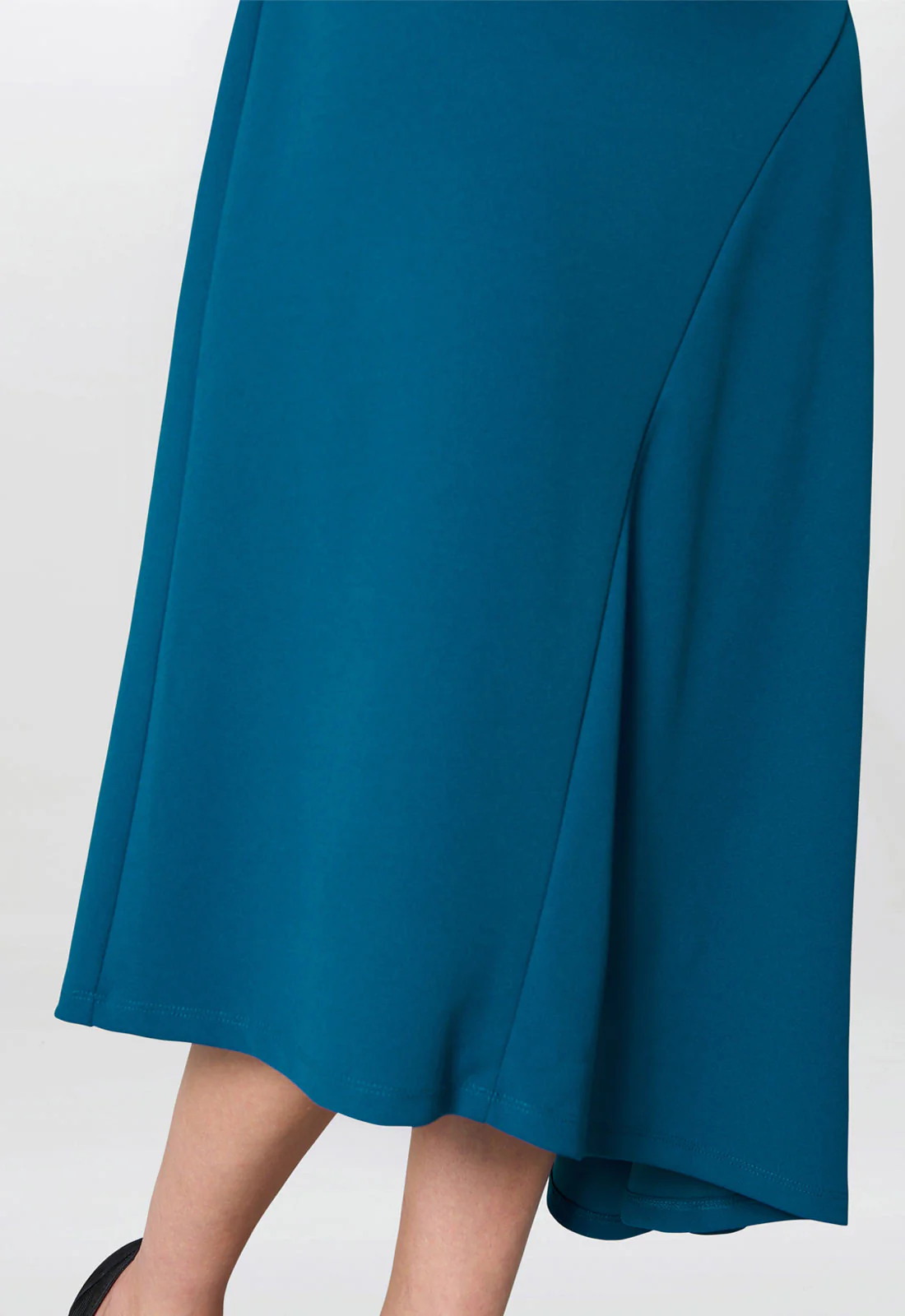 Gina Bacconi Blue Elma Fit And Flare Midi Dress - Image 5