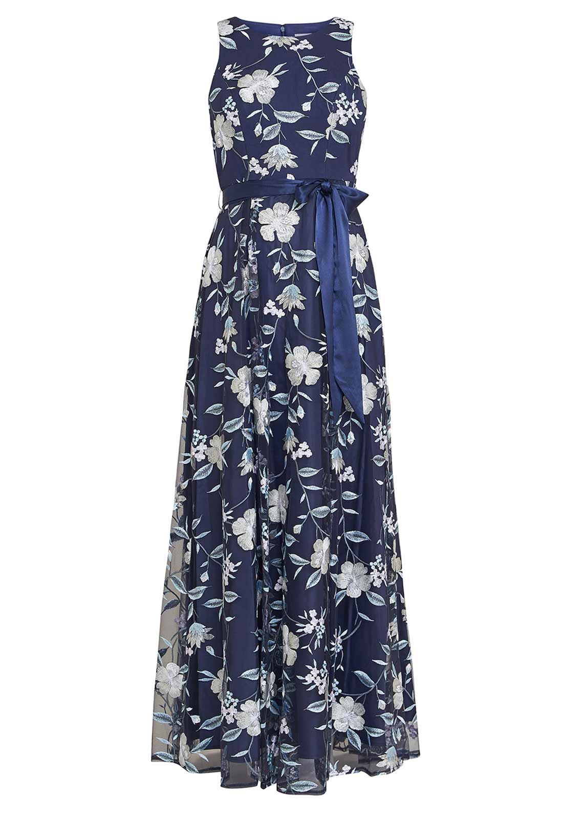 Gina Bacconi Blue Judith Maxi Dress - Image 5