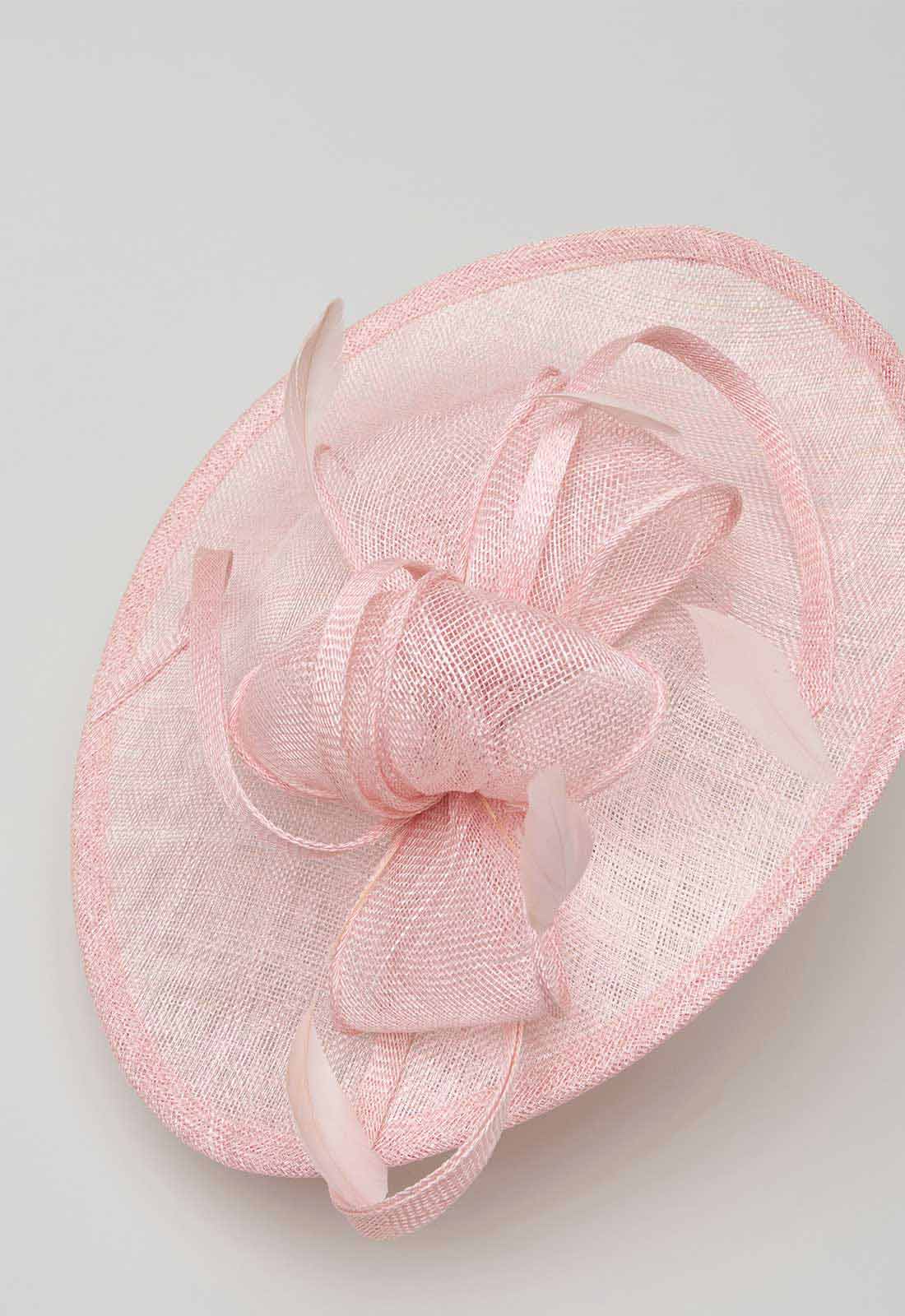 Gina Bacconi Blush Small Oval Fascinator - Image 3