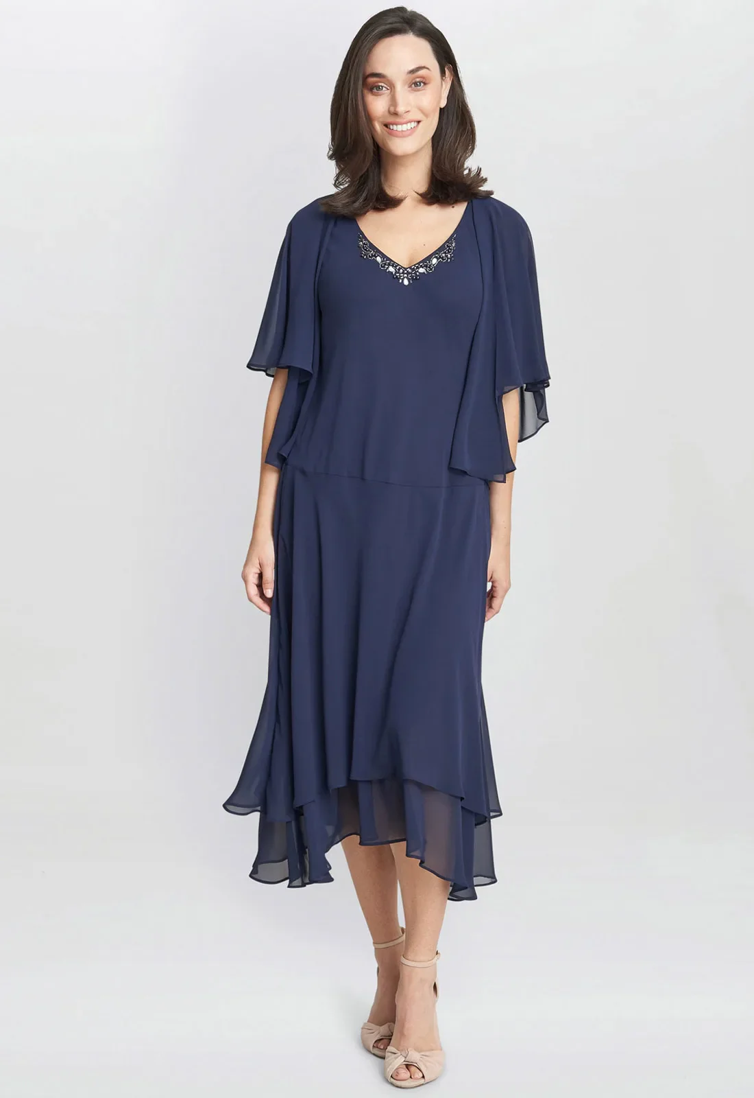 Gina Bacconi Cheryl Midi Dress and Jacket - Image 6