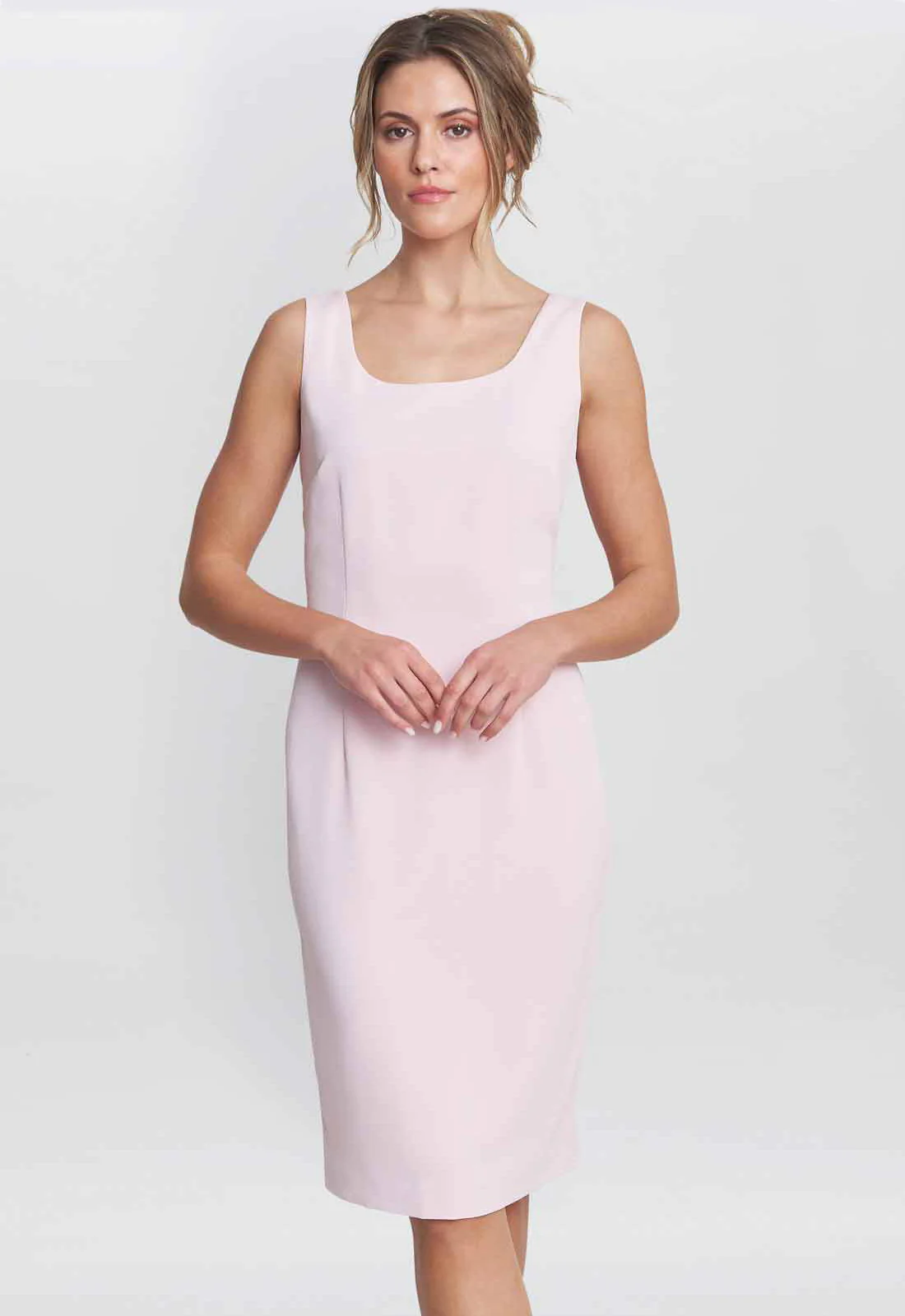 Gina Bacconi Pink Corinne Crepe Dress And Jacket - Image 6