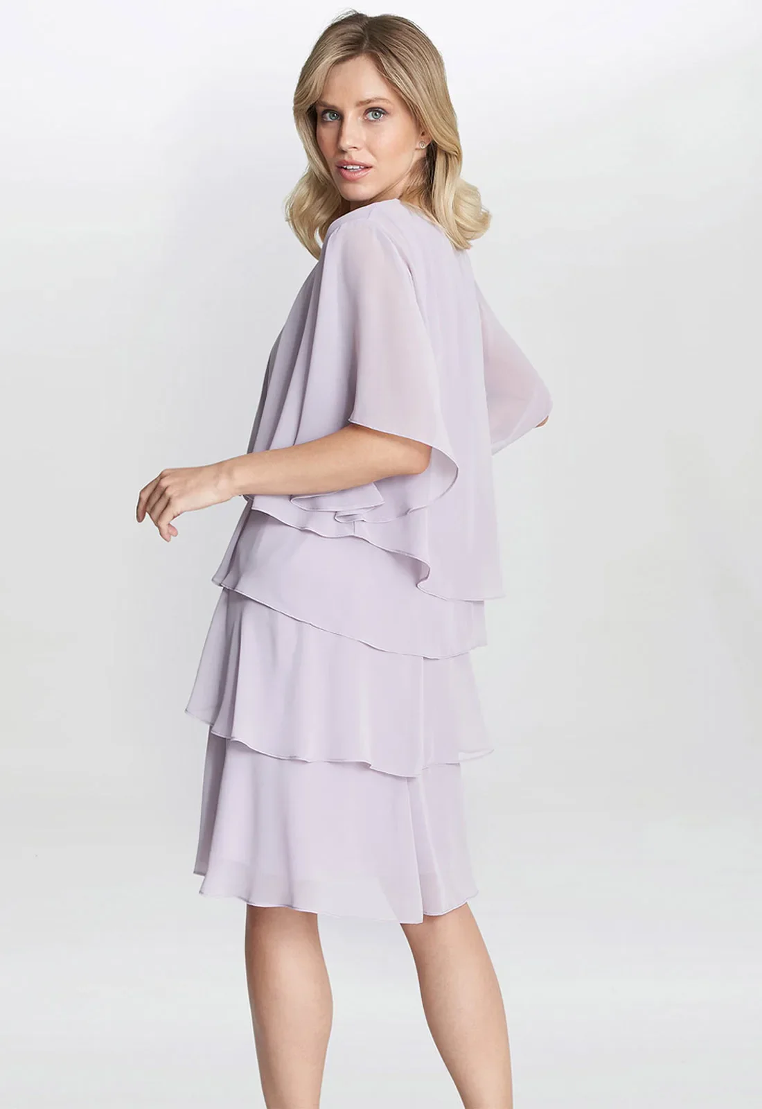 Gina Bacconi Dawn Tiered Dress And Jacket - Image 5