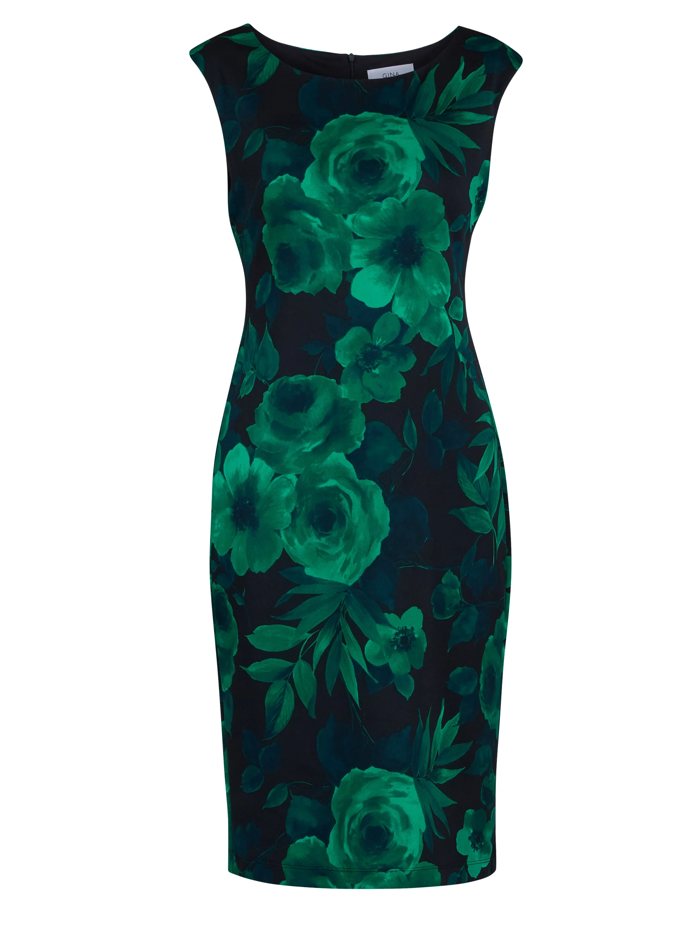 Gina Bacconi Emerald Candice Floral Dress