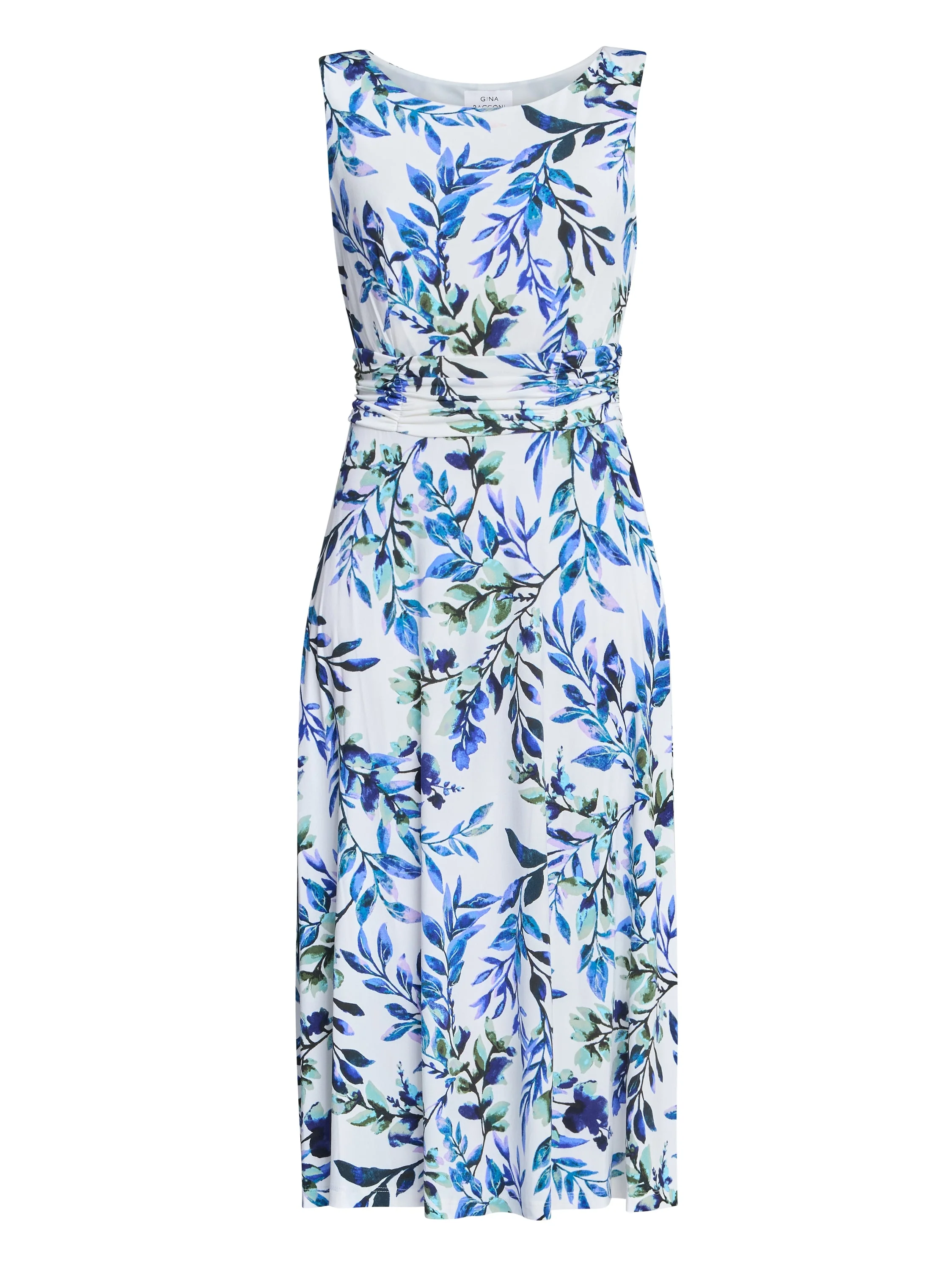Gina Bacconi George Floral Print Midi Dress - Image 6