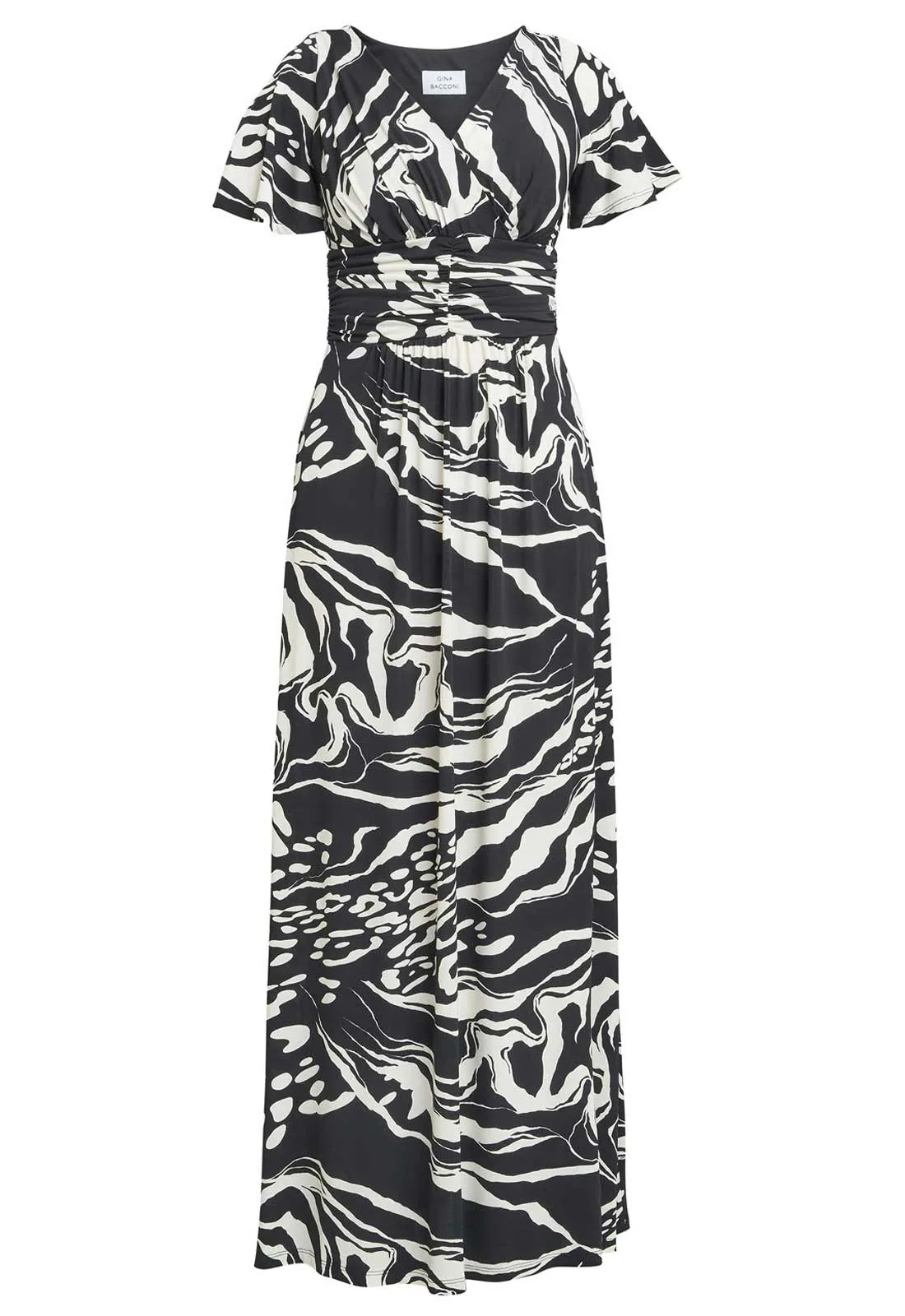 Gina Bacconi Geraldine Jersey Maxi Dress - Image 3