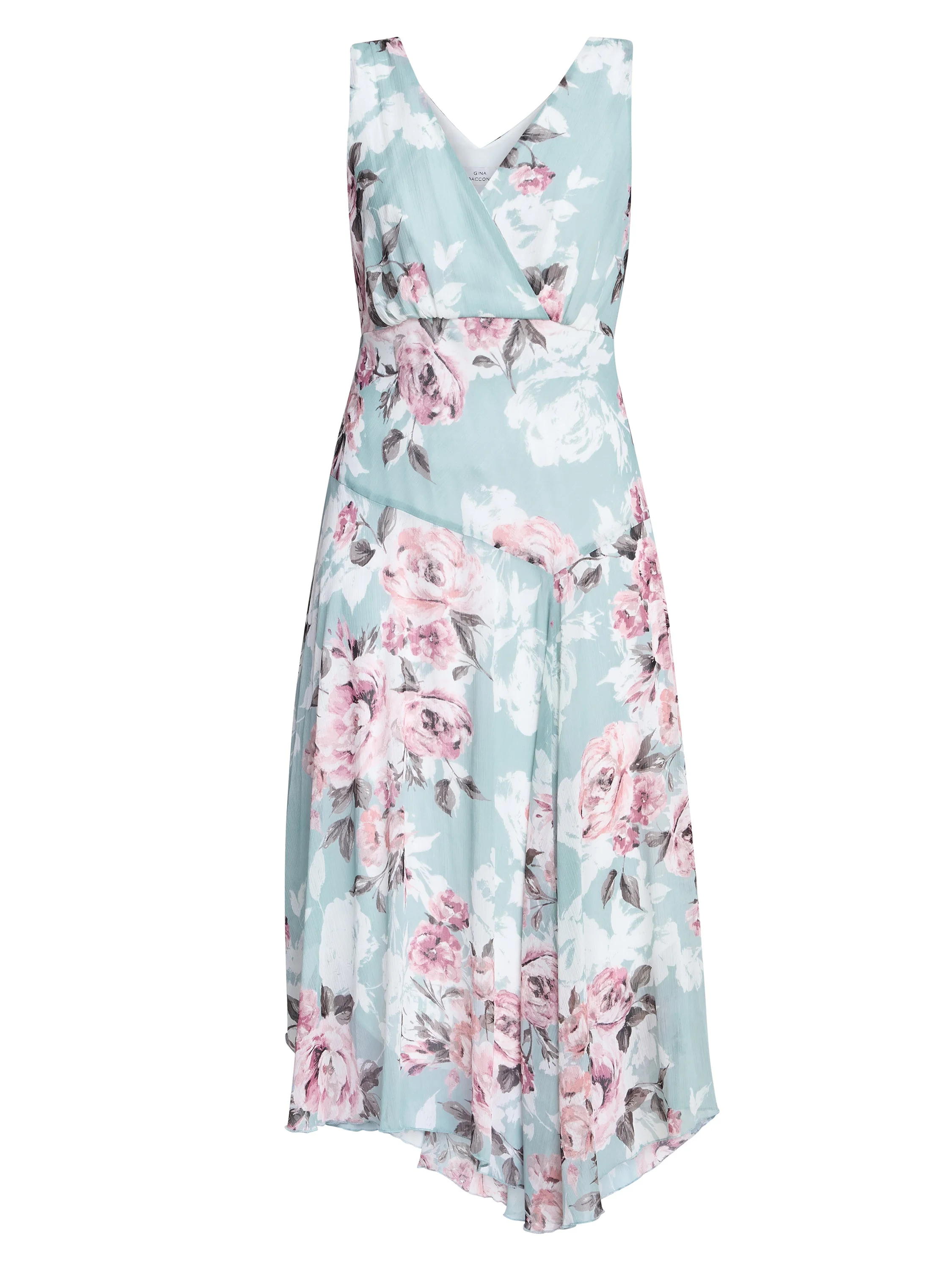 Gina Bacconi India Print Dress - Image 6