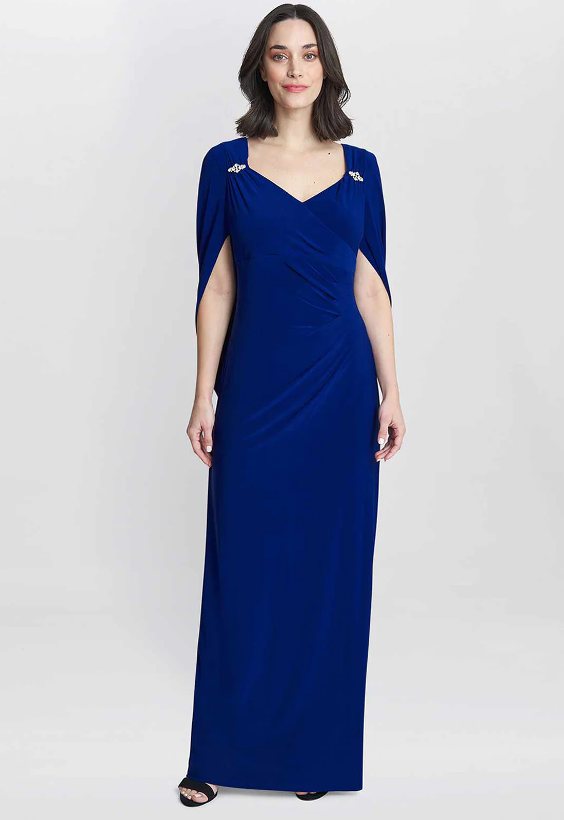 Gina Bacconi Blue Jenna  Maxi Dress - Image 3