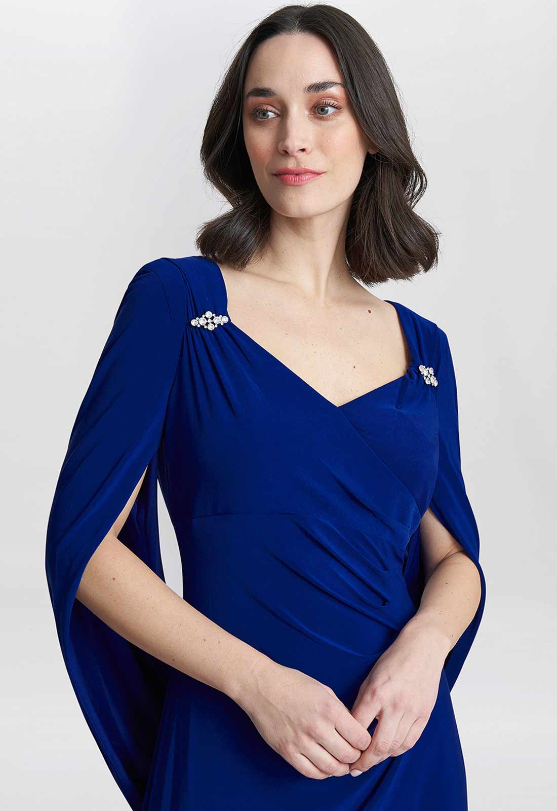 Gina Bacconi Blue Jenna  Maxi Dress - Image 7