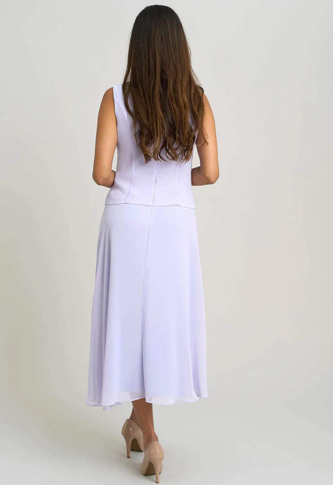 Gina Bacconi LILAC Page Fancy Jacket & Chiffon Dress - Image 7