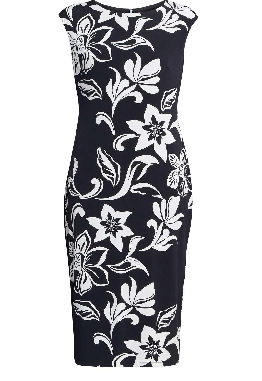 Gina Bacconi Marjorie Floral Shift Dress - Image 4