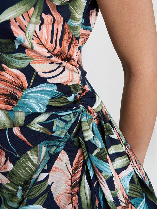 Gina Bacconi Marley Floral Print Dress - Image 4