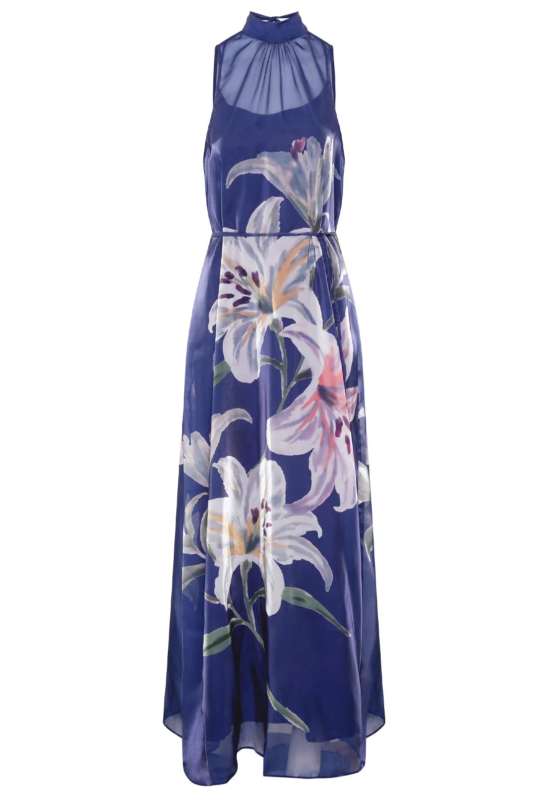 Gina Bacconi NAVY / MULTI Rileigh Floral Maxi Dress - Image 5