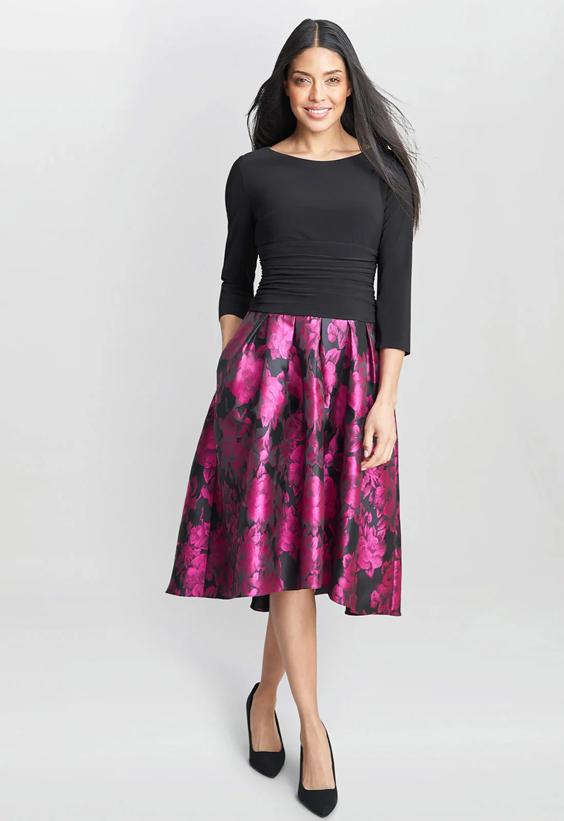 Gina Bacconi Pink Hannah Party Dress - Image 3