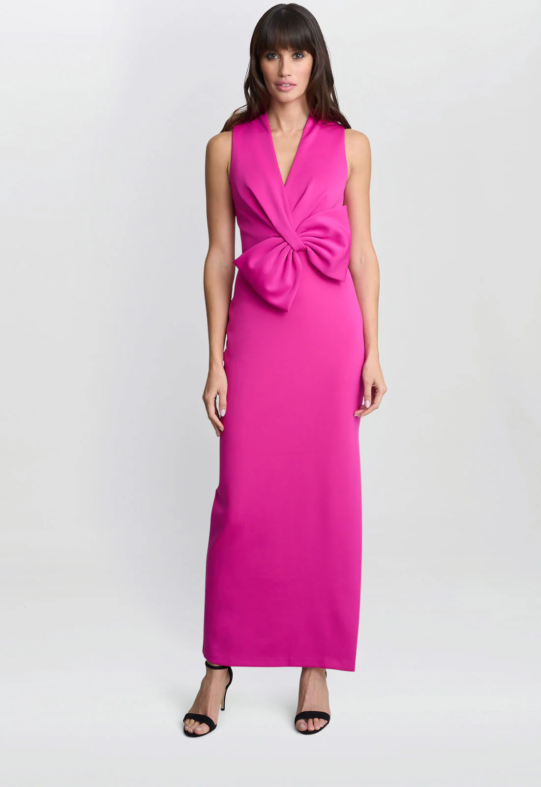 Gina Bacconi Sienna Maxi Dress With Bow Detail - Image 5