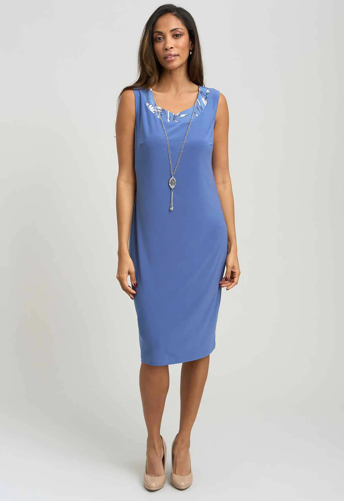 Gina Bacconi WEDGEWOOD Milana Printed Dress And Jacket - Image 2
