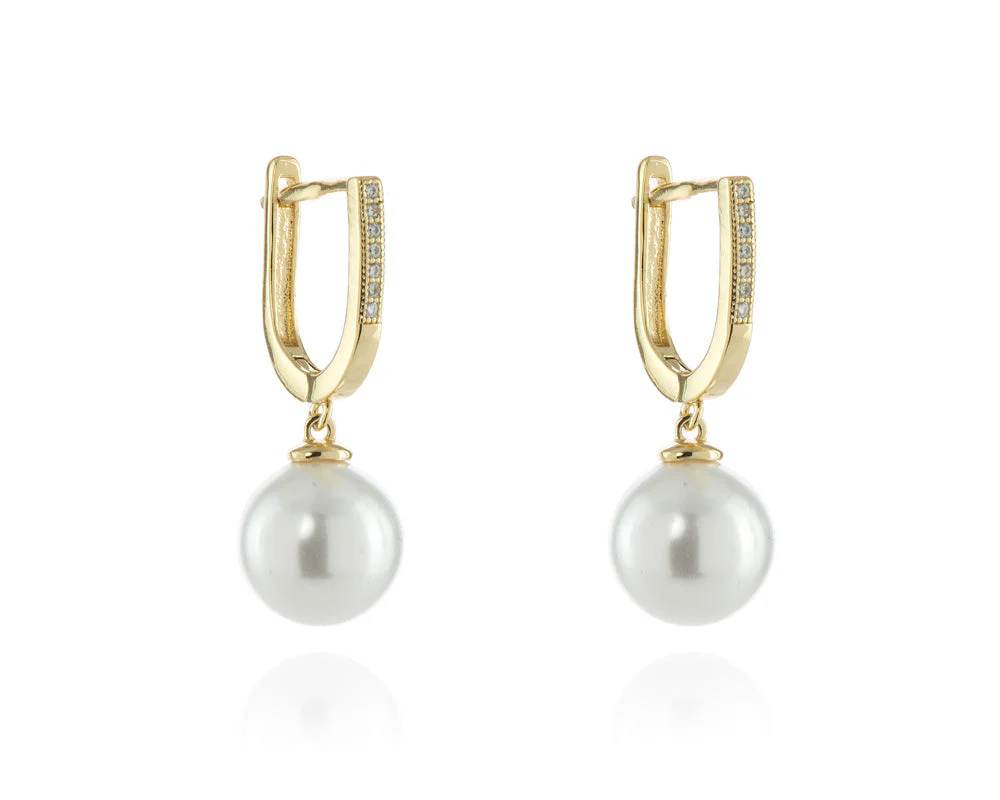 Cachet London Gina Gold Earrings - Image 9