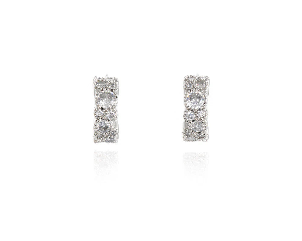 Cachet London Halia 10mm Silver Earrings - Image 12