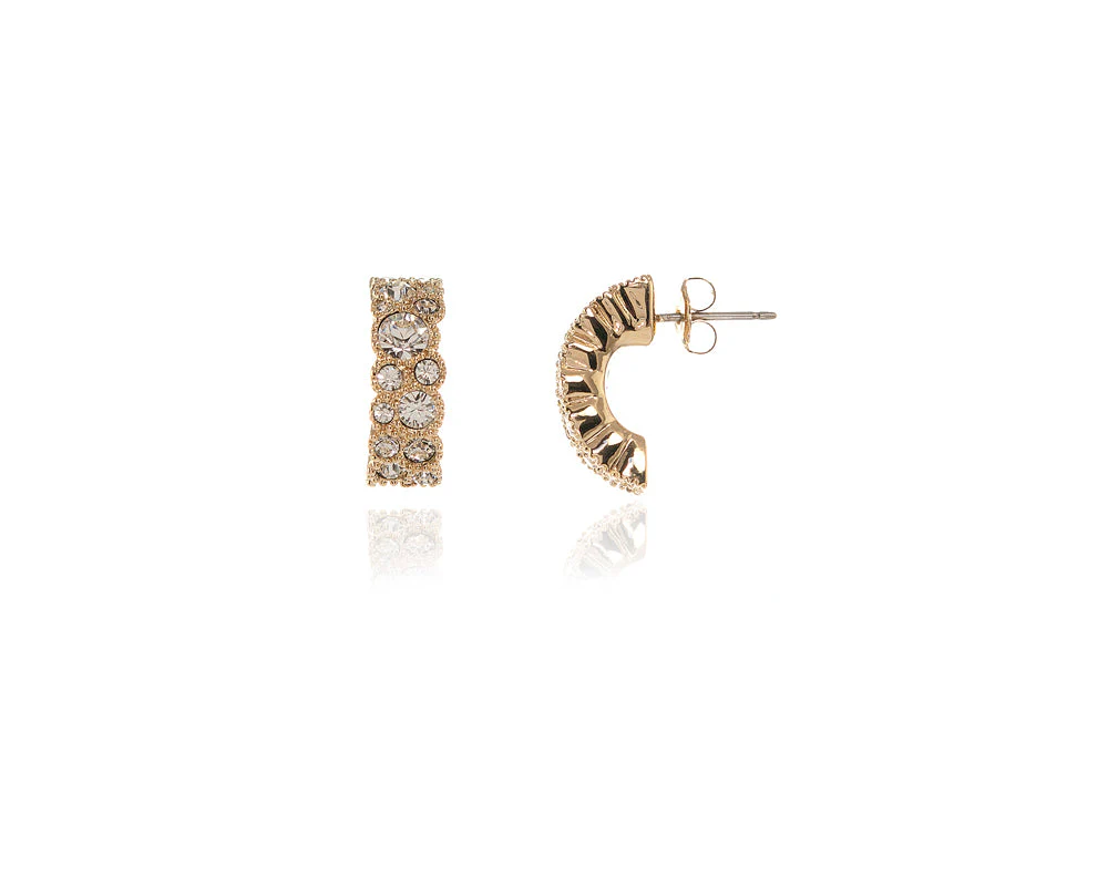 Cachet London Halia 15mm Gold Earrings - Image 11