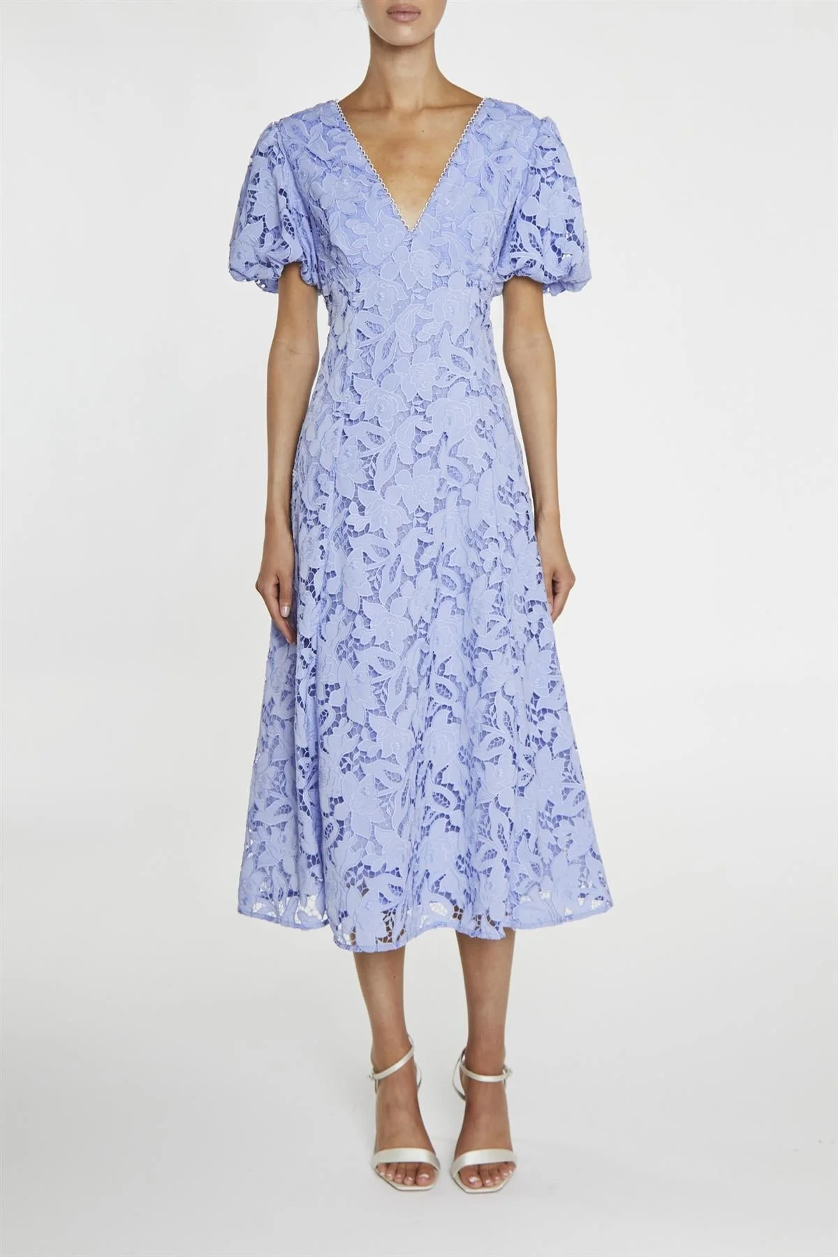 True Decadence Blue Harley Lace Sun Dress