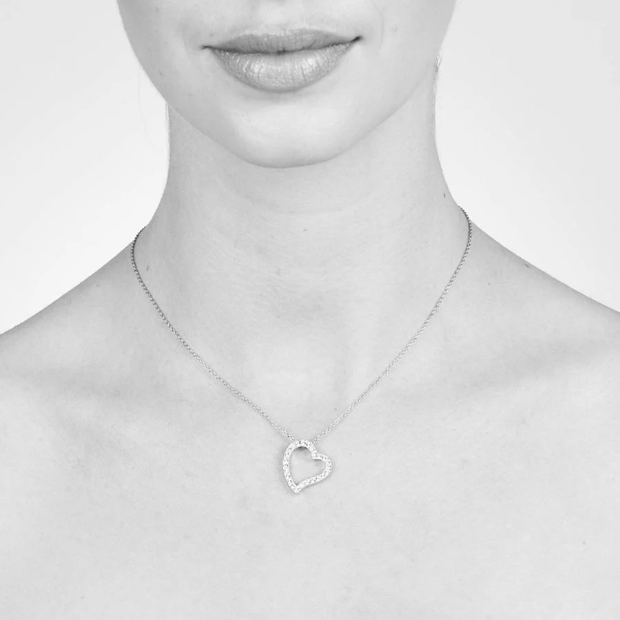 Cachet London Hebe Silver Heart Pendant - Image 2