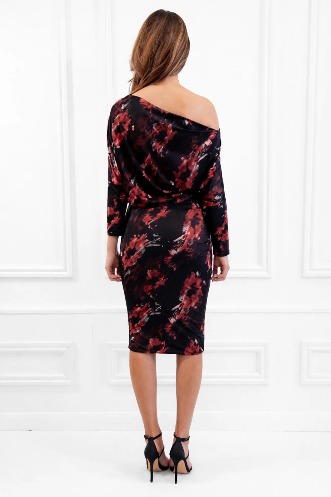Honor Gold Aubrey Floral Cocktail Dress - Image 5
