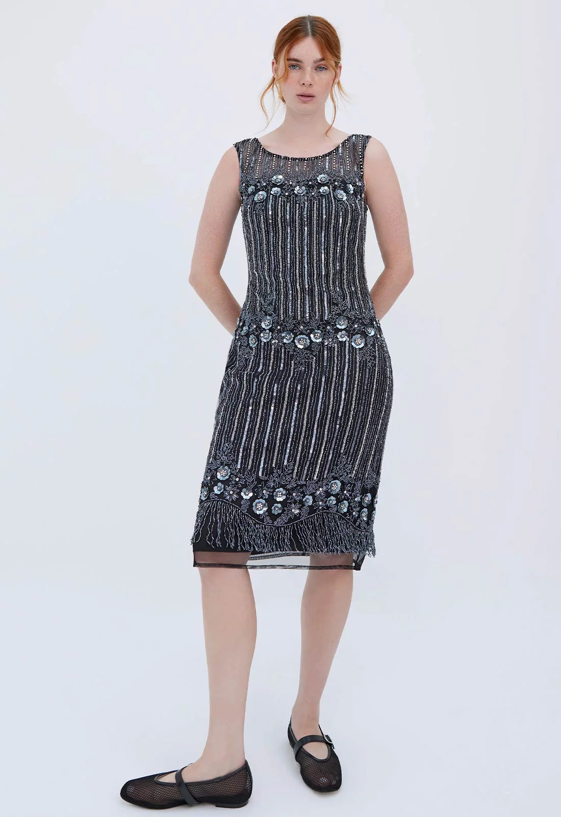 Raishma Couture Black Kara Dress