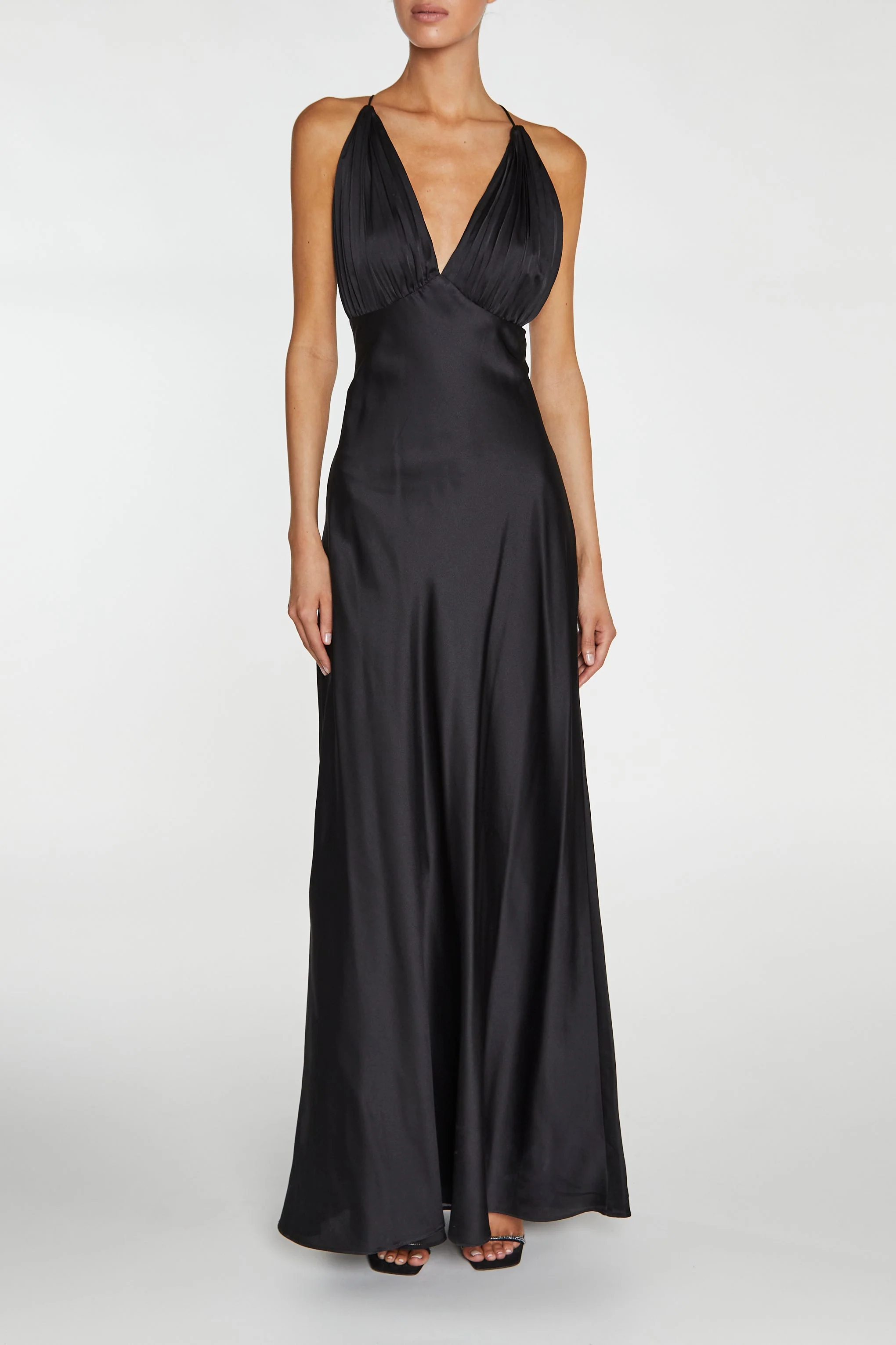True Decadence Black Marilyn Maxi Dress