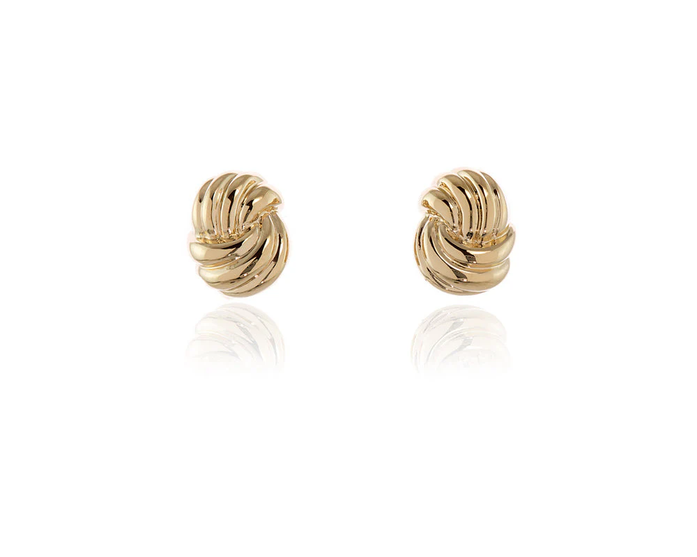 Cachet London Lael Gold Clip On Earrings - Image 9