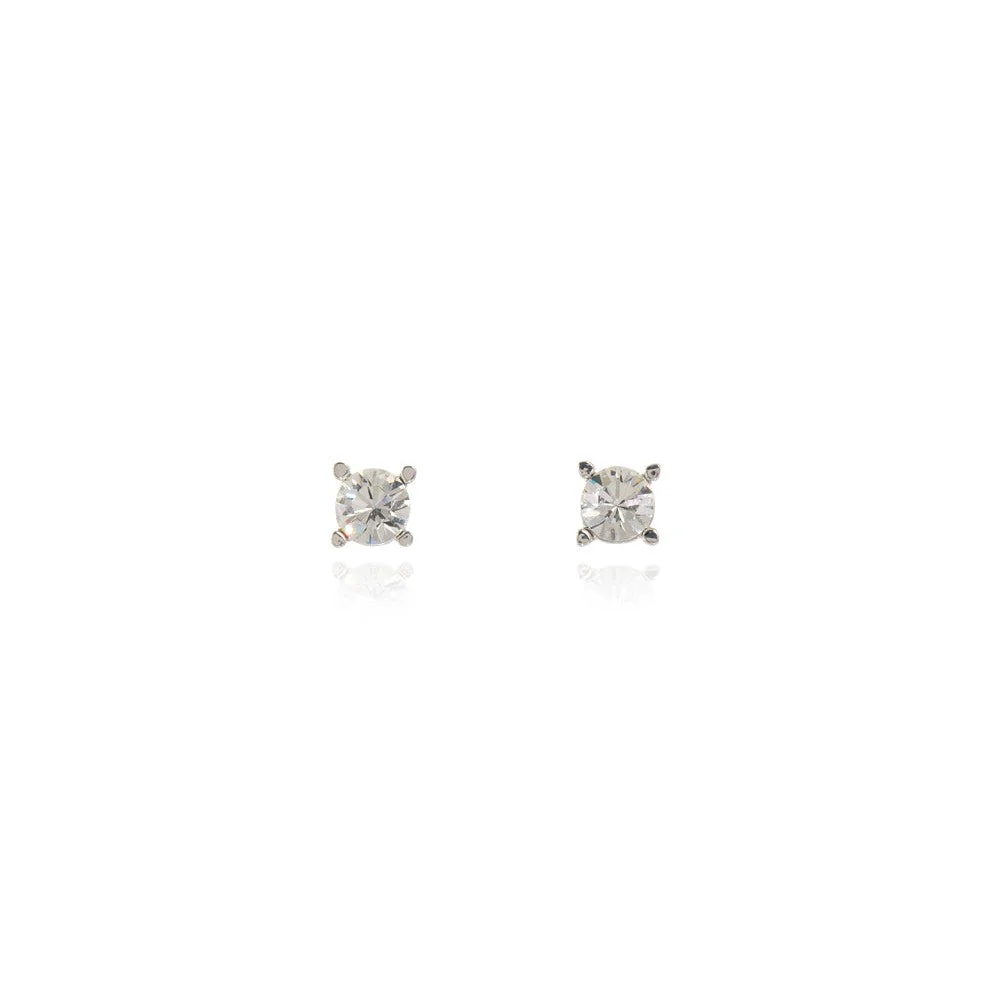 Cachet London Laine 6mm Silver Earrings