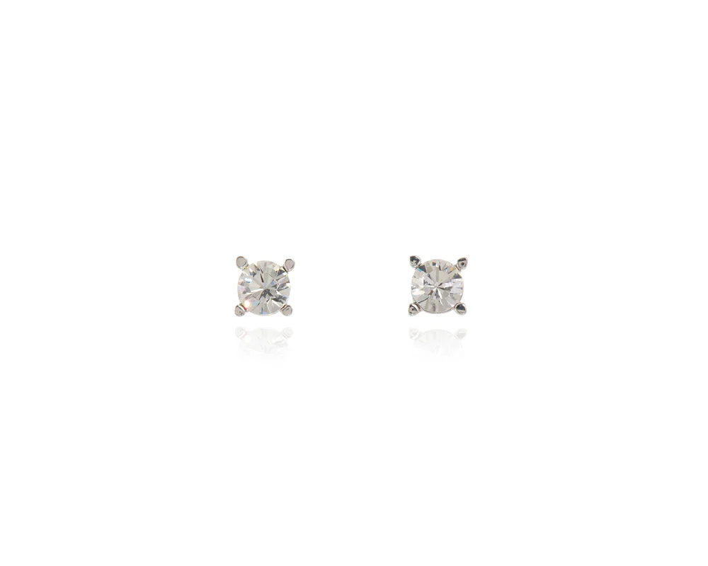 Cachet London Laine 6mm Silver Earrings - Image 11