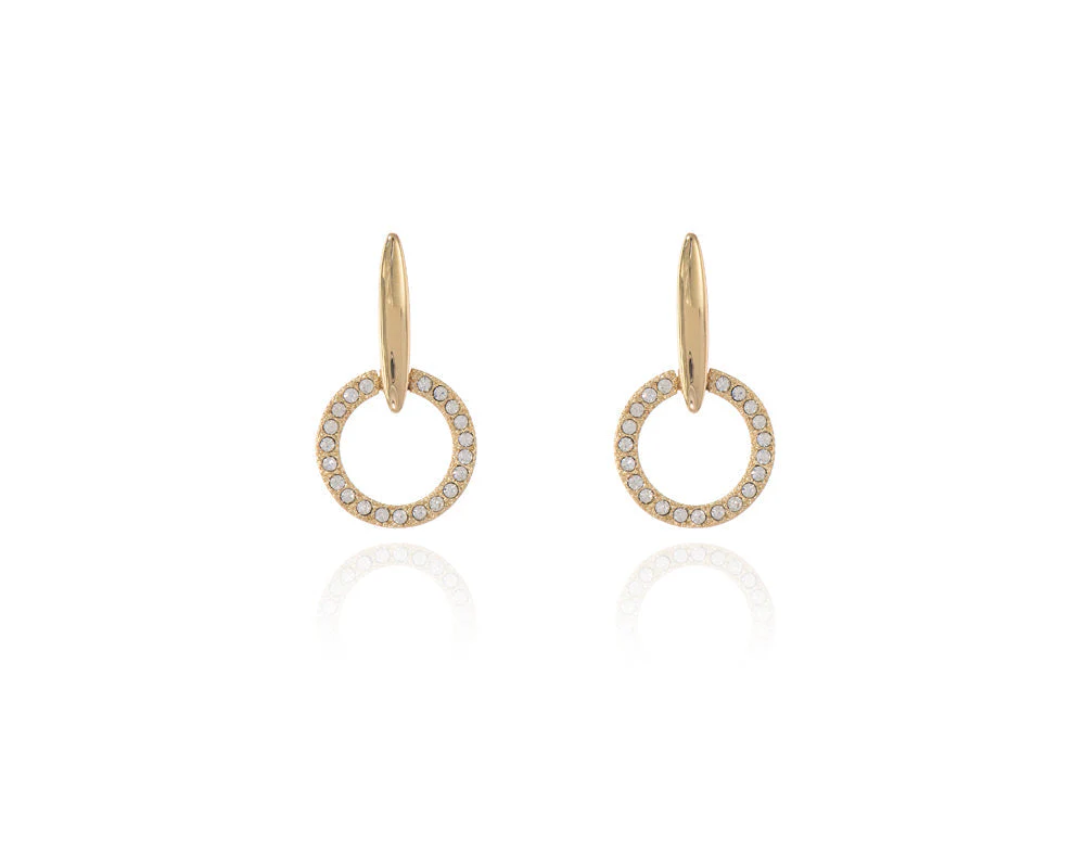 Cachet London Lara Drop Gold Earrings - Image 10