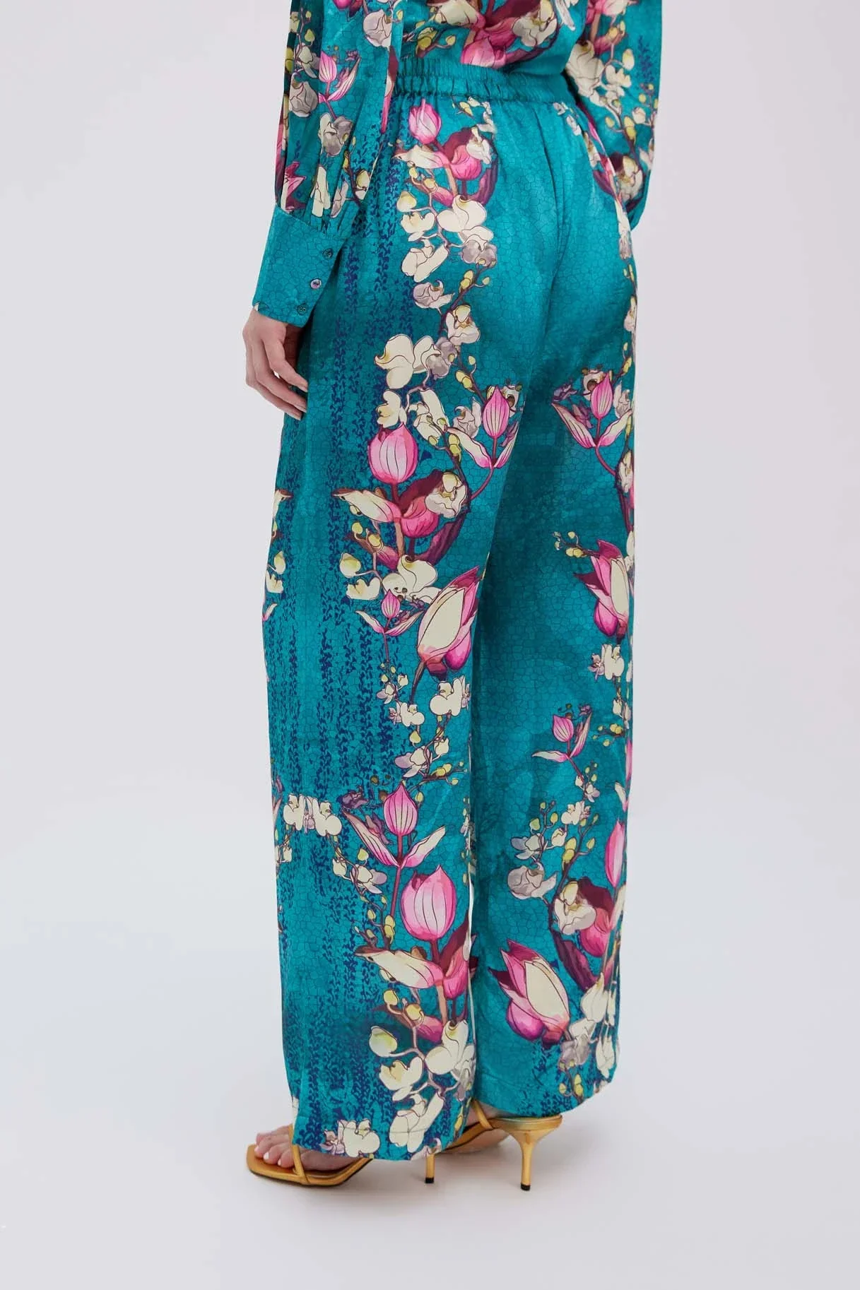 Raishma Studio Blue Lauren Trousers - Image 3
