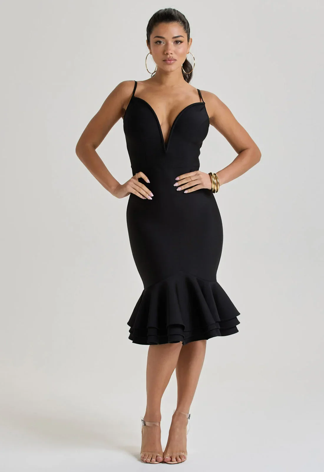 LBD Collection Black Jadore Dress - Image 4