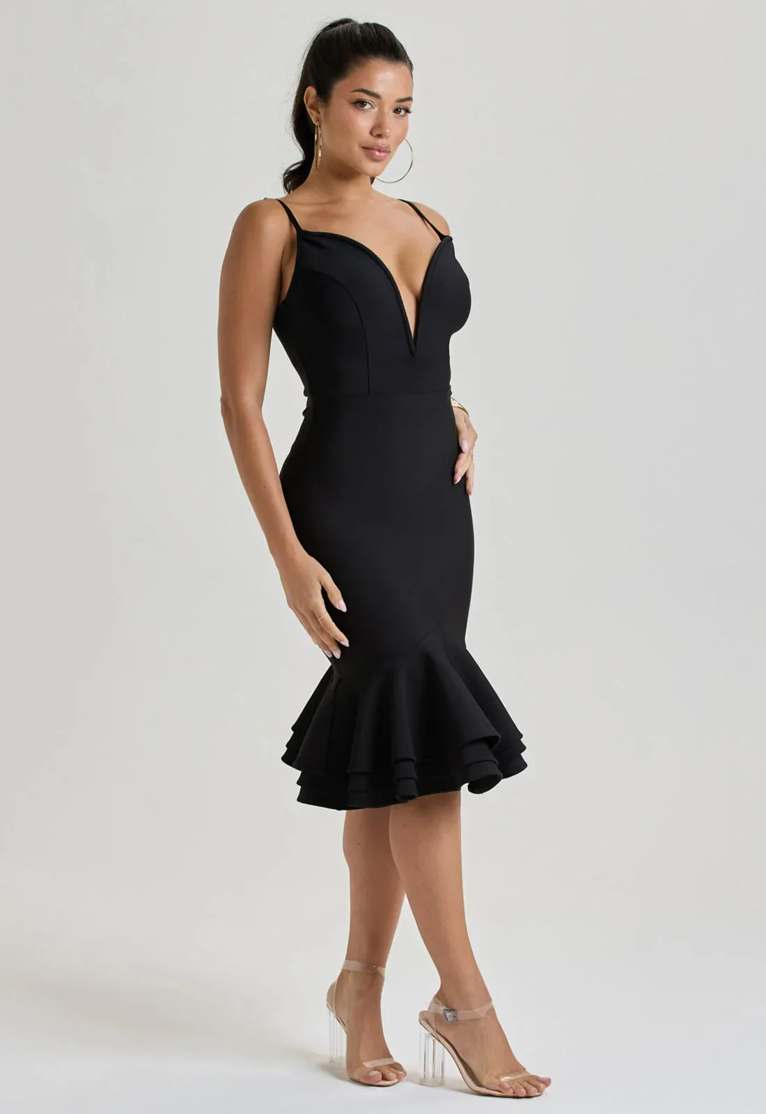 LBD Collection Black Jadore Dress - Image 5
