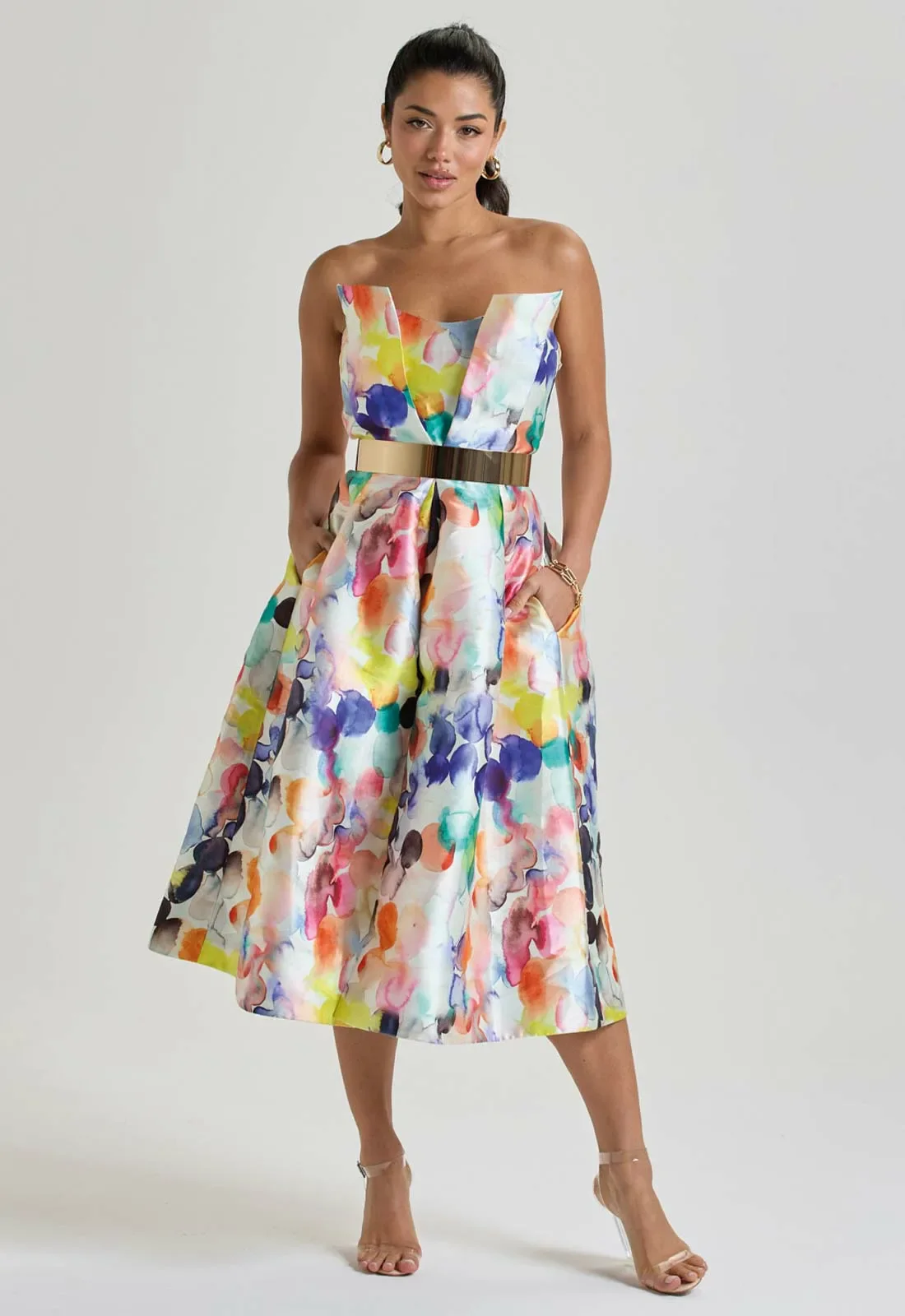 LBD Collection The Watercolour Dress - Image 7