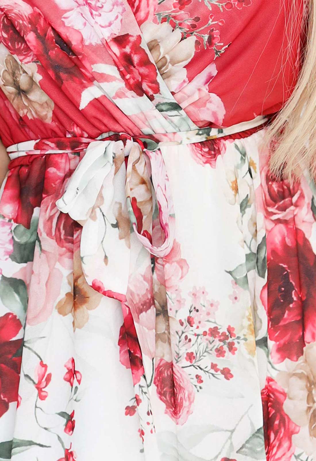 LBD Exclusive Flo Wrap Floral Dress - Image 4