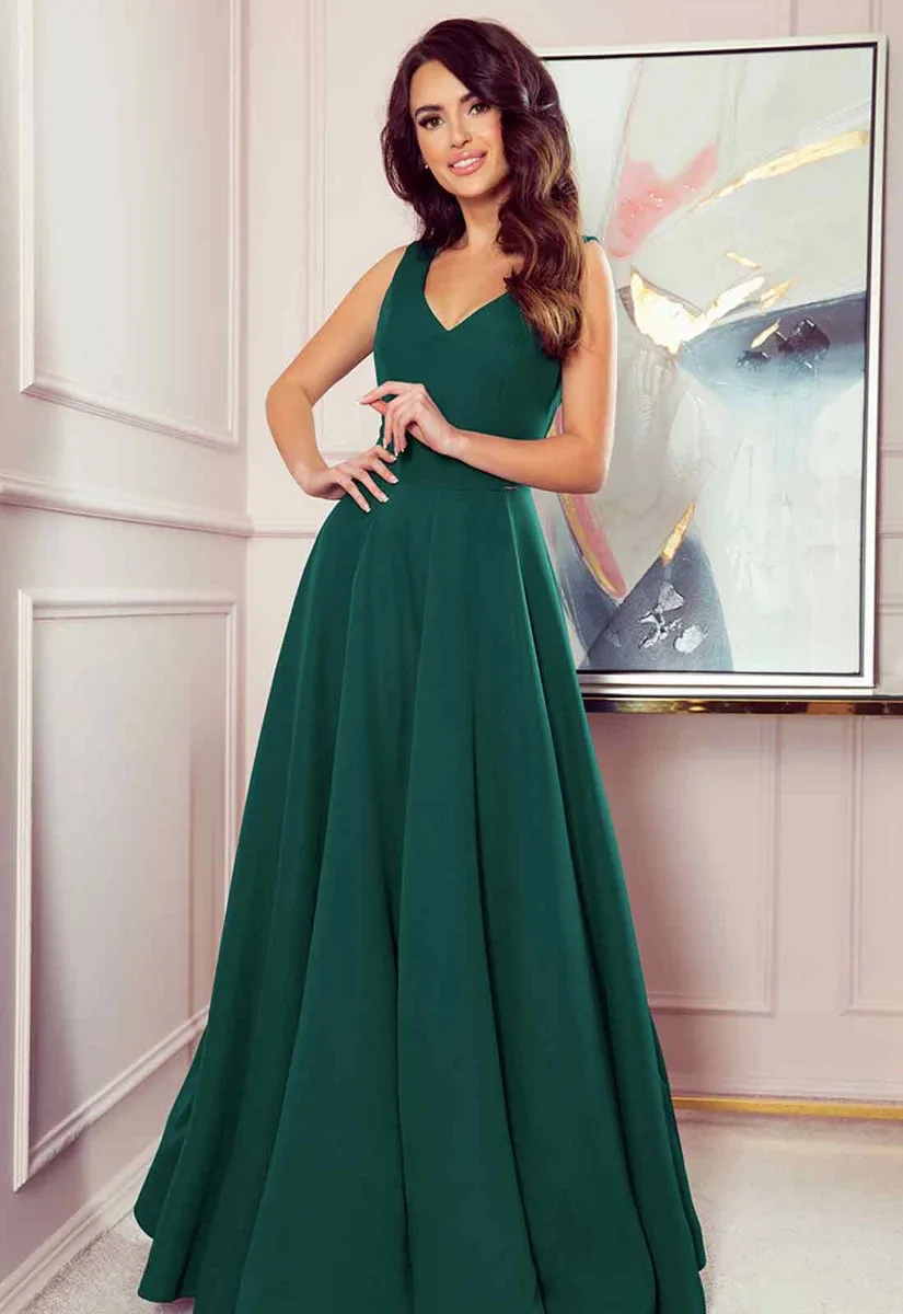 LBD Exclusive Green Cindy Maxi Dress - Image 9