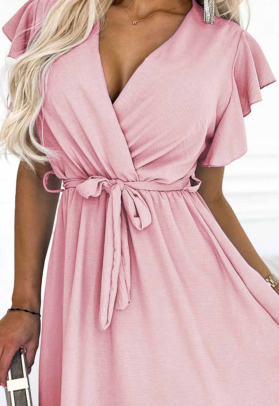 LBD Exclusive Pink Cornelia Dress - Image 5