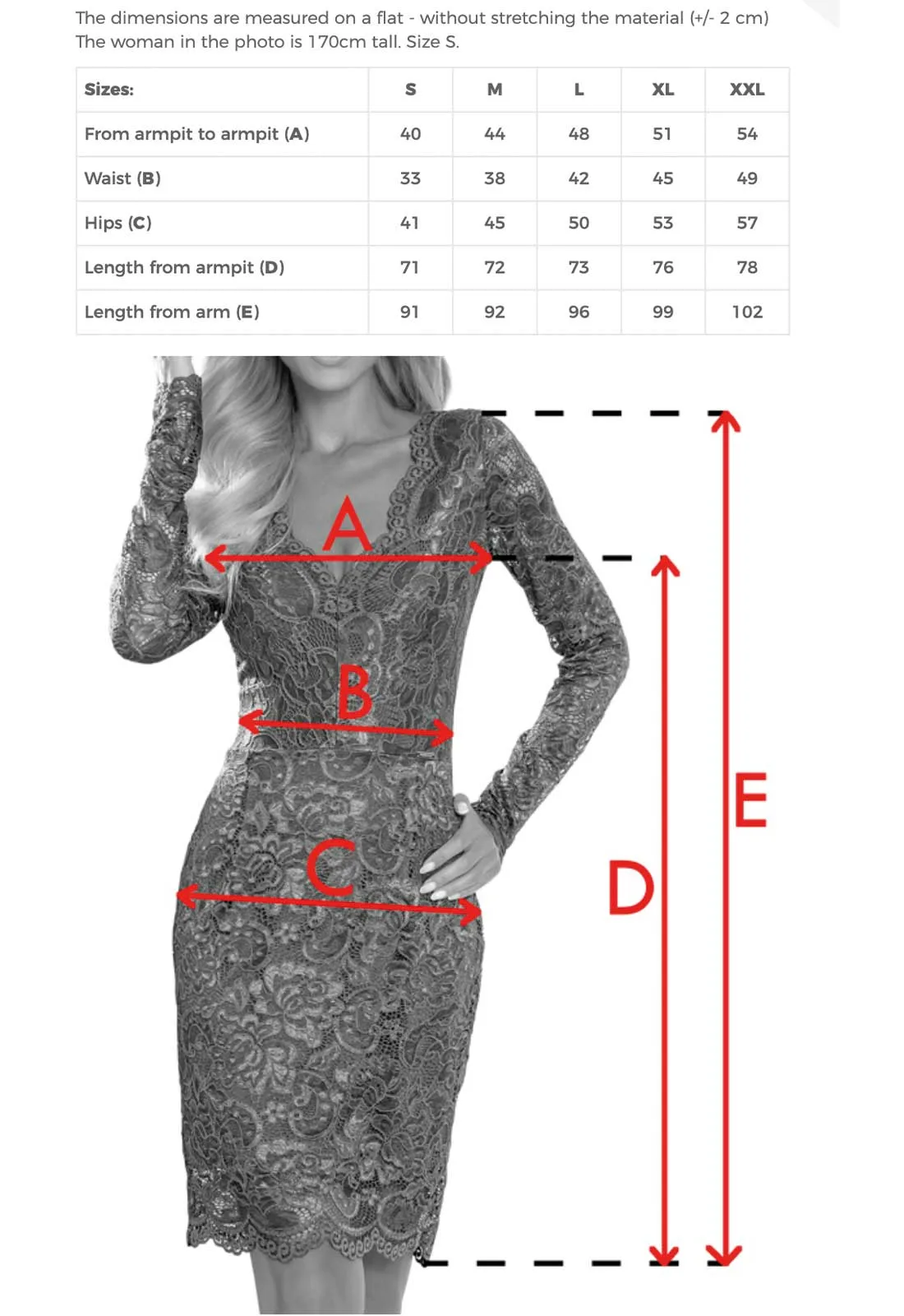LBD Exclusive Red Kate Cocktail Dress - Image 5