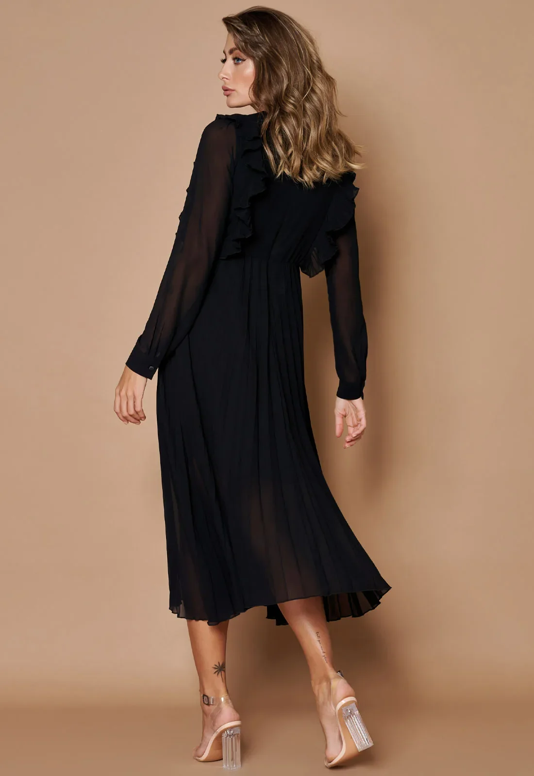 Little Black Dress Black Adele Cocktail Dress - Image 6